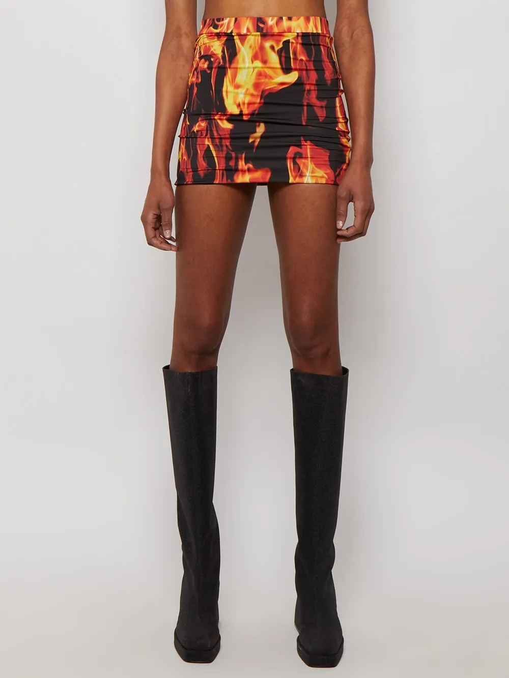 Fire Mini Skirt