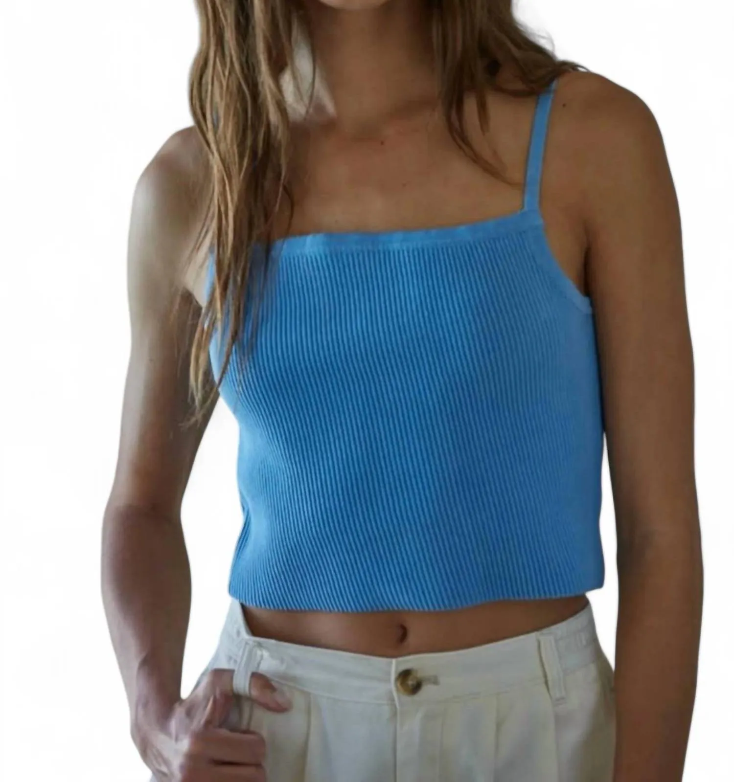 Focus On Me Sweater In Sea Blue
