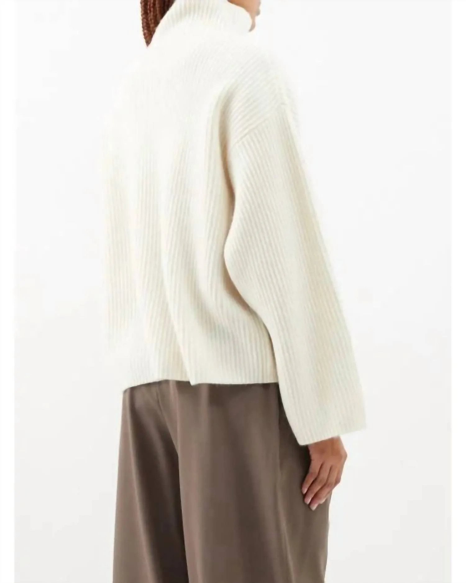 Frankie Sweater In Ivory