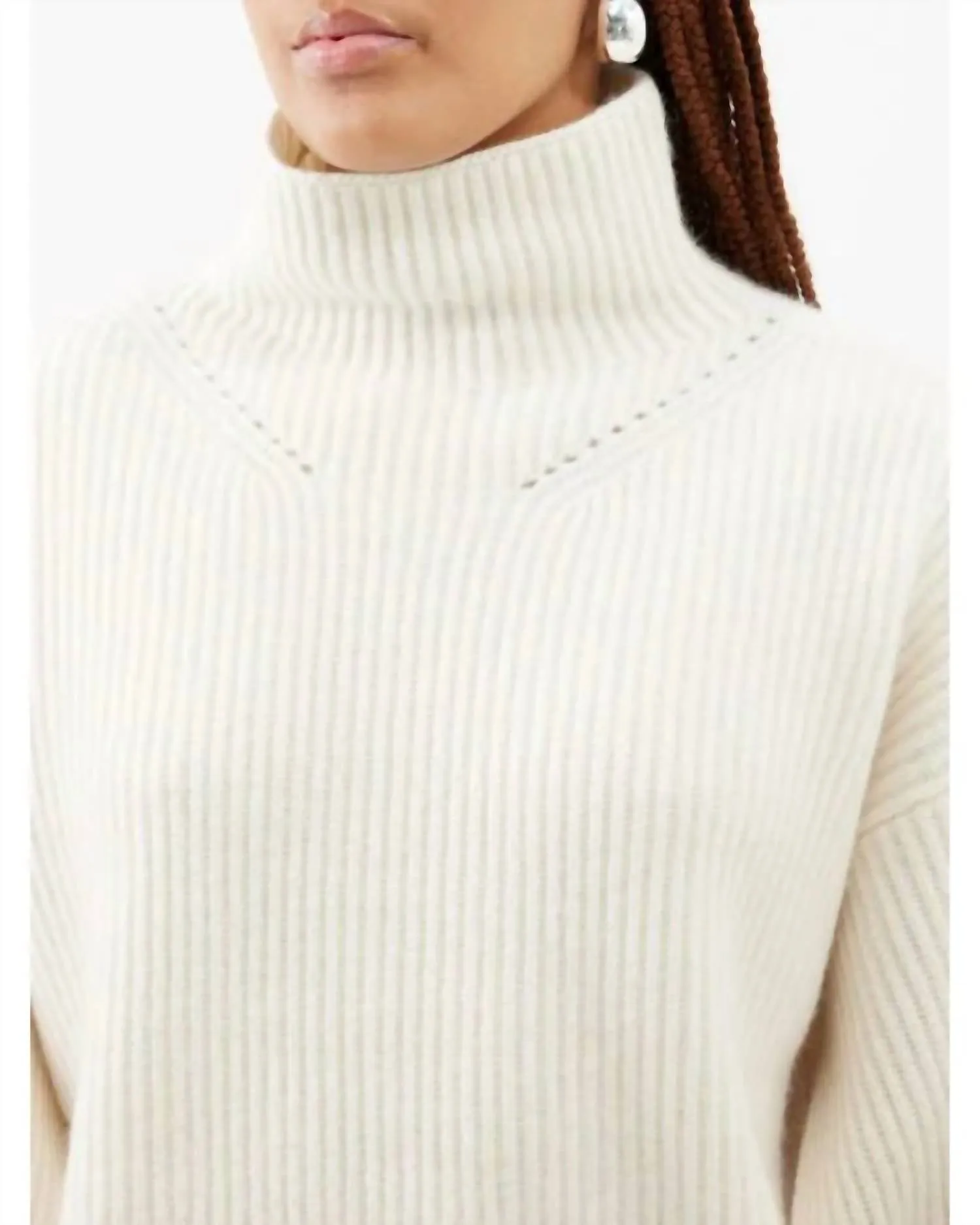 Frankie Sweater In Ivory