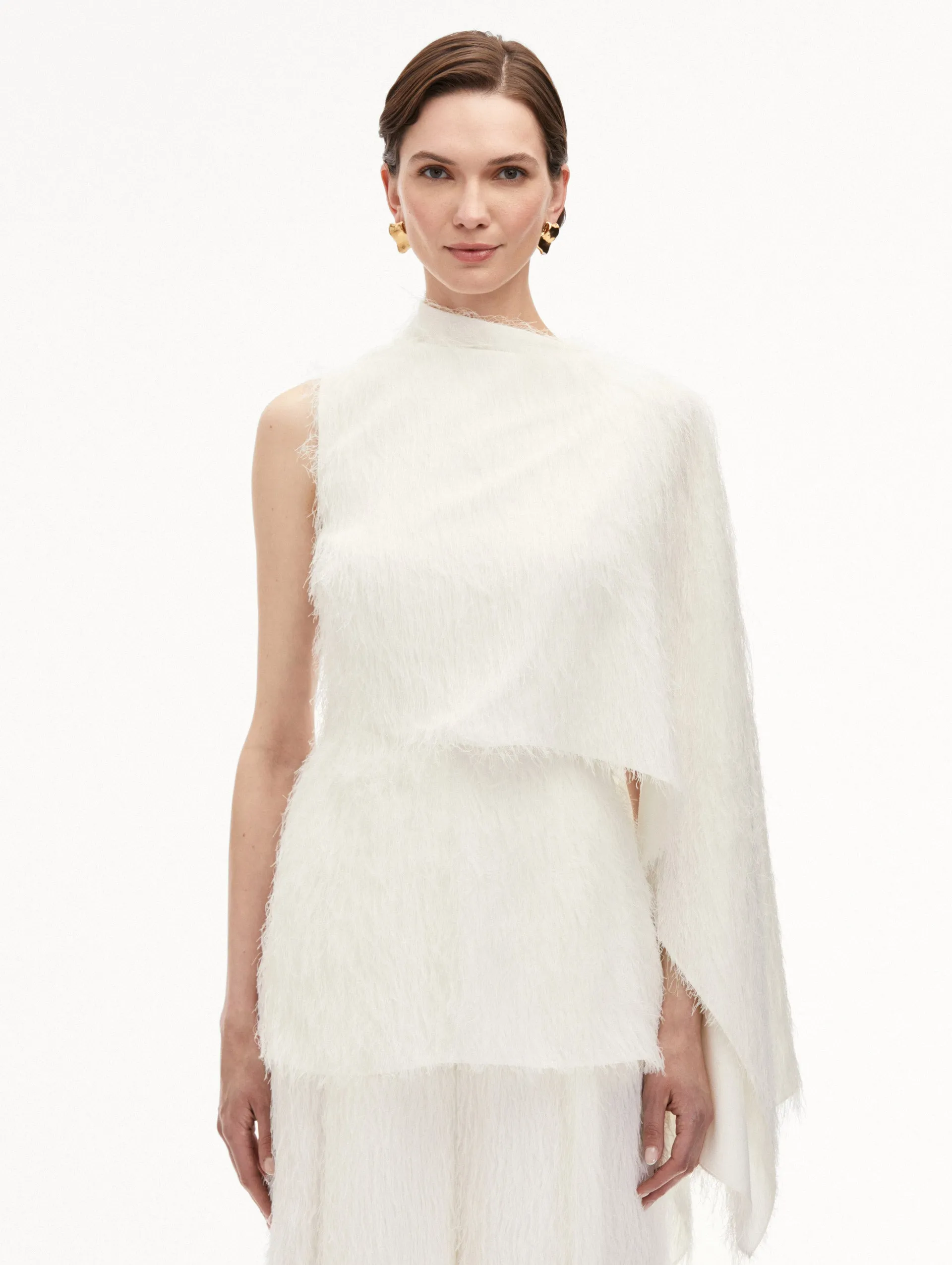 Fringe Fil Coup Blouse