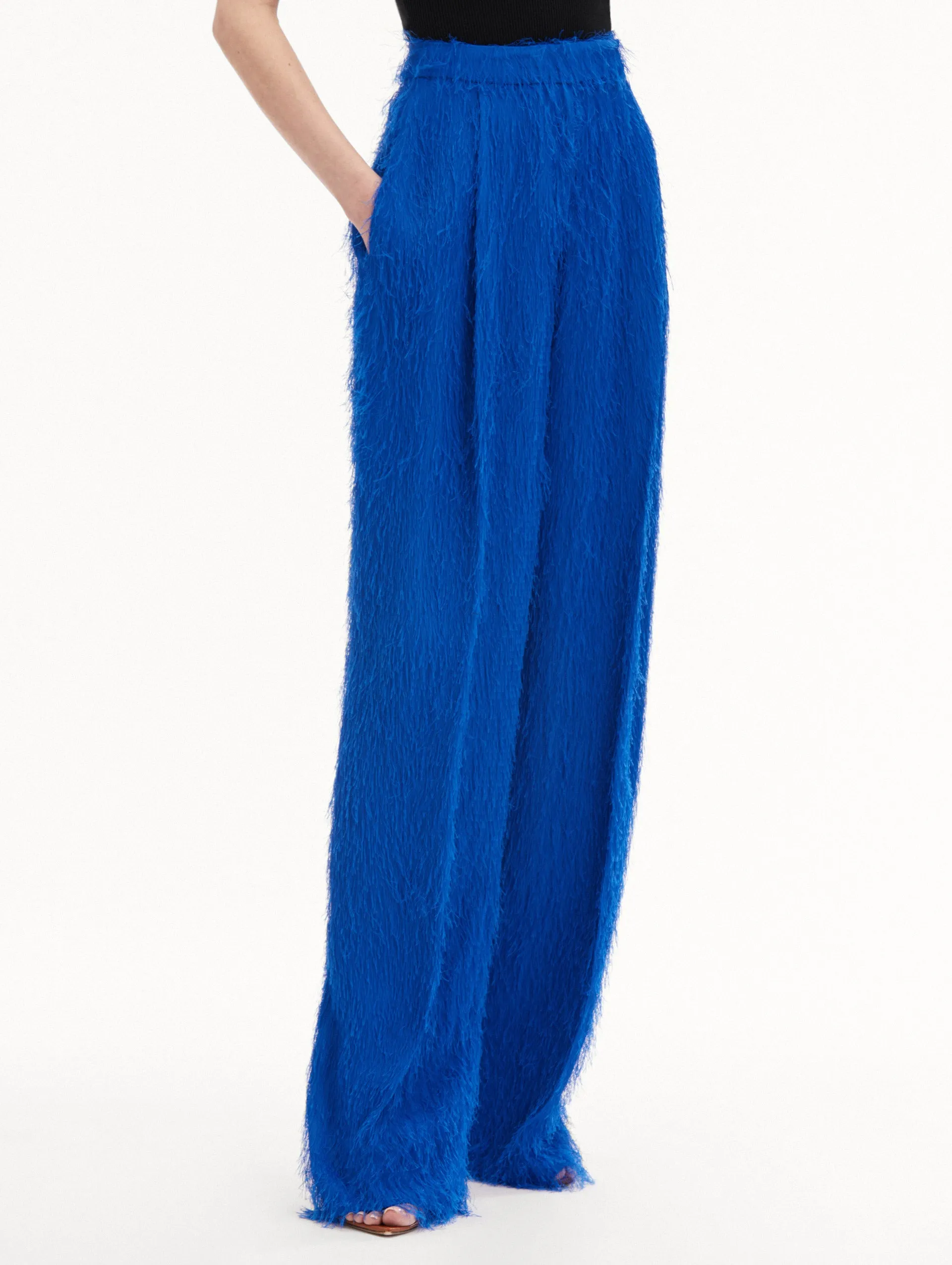 Fringe Fil Coup Wide Leg Pant