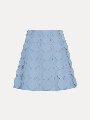 Geometric Circle Knit Skirt