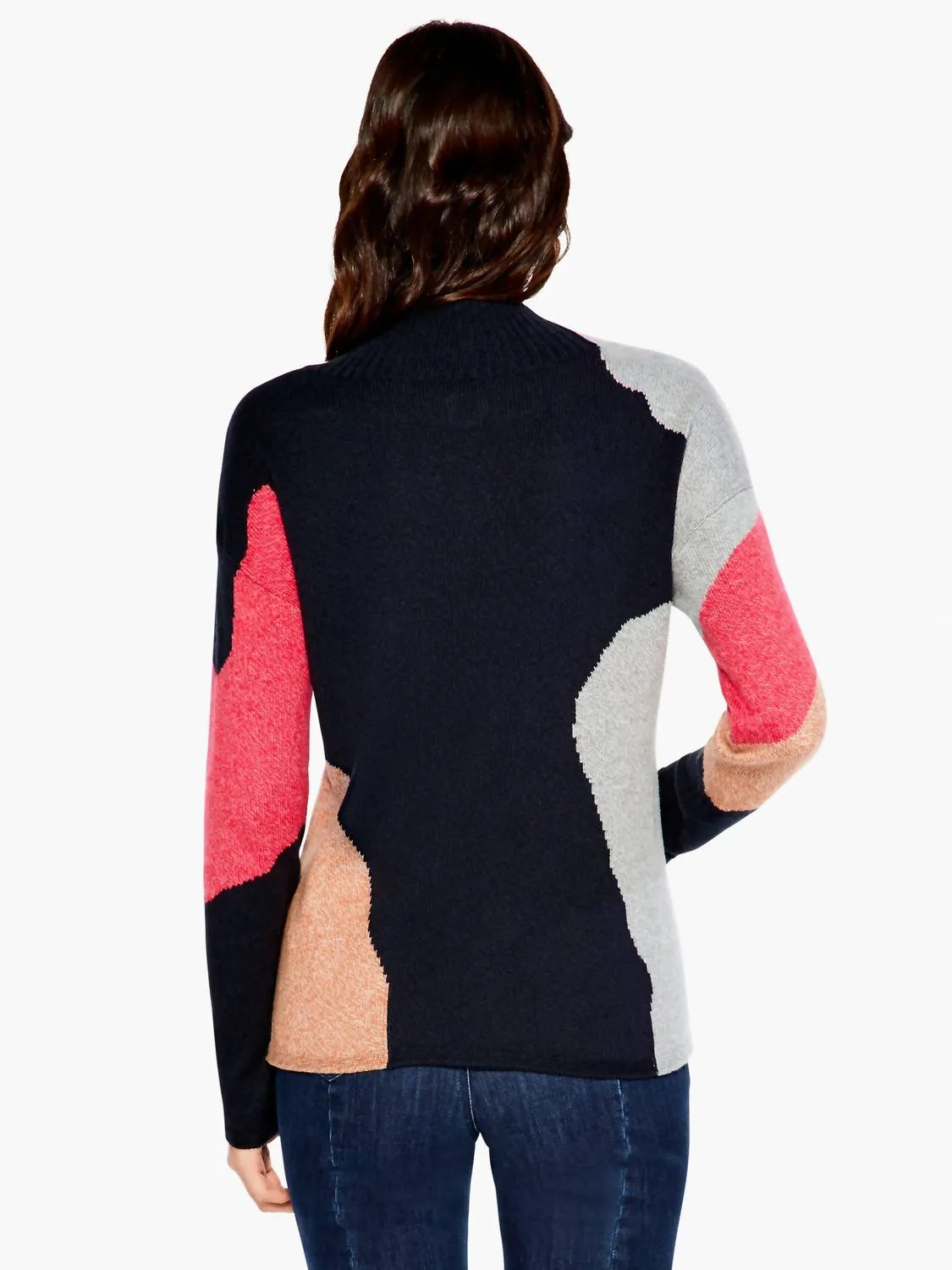 Glowing Embers Sweater In Indigo
