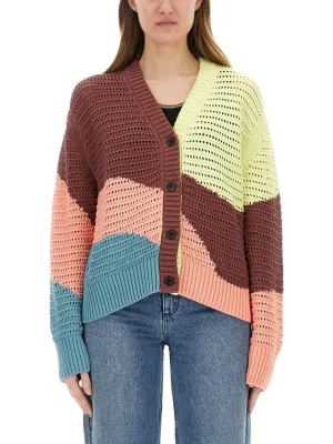 Gradient Wave Cardigan