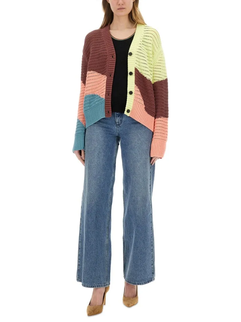Gradient Wave Cardigan