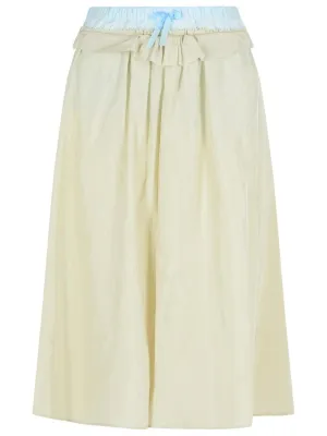 Green Viscose Skirt