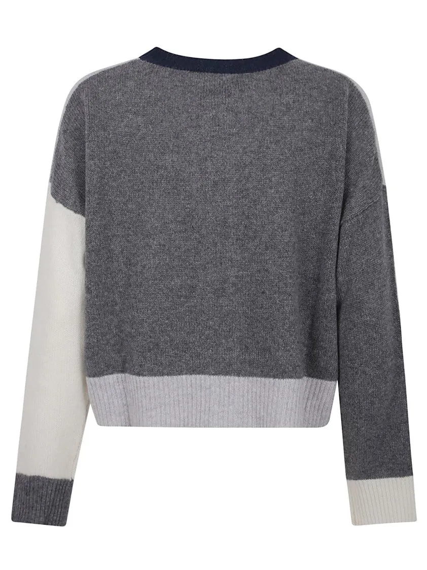 Hand-Embroidered Cashmere Cardigan