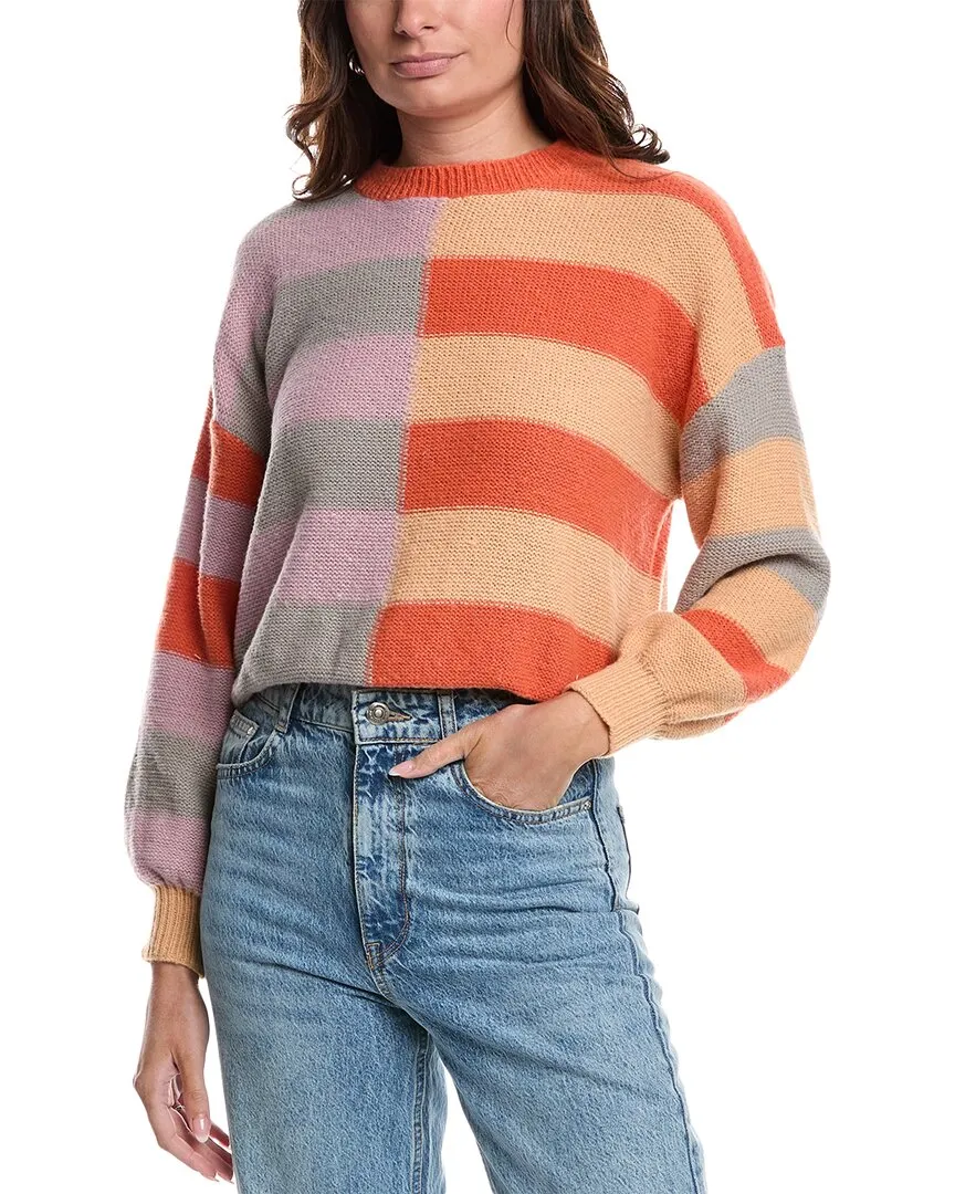 Harper Dropped-Shoulder Sleeve Sweater