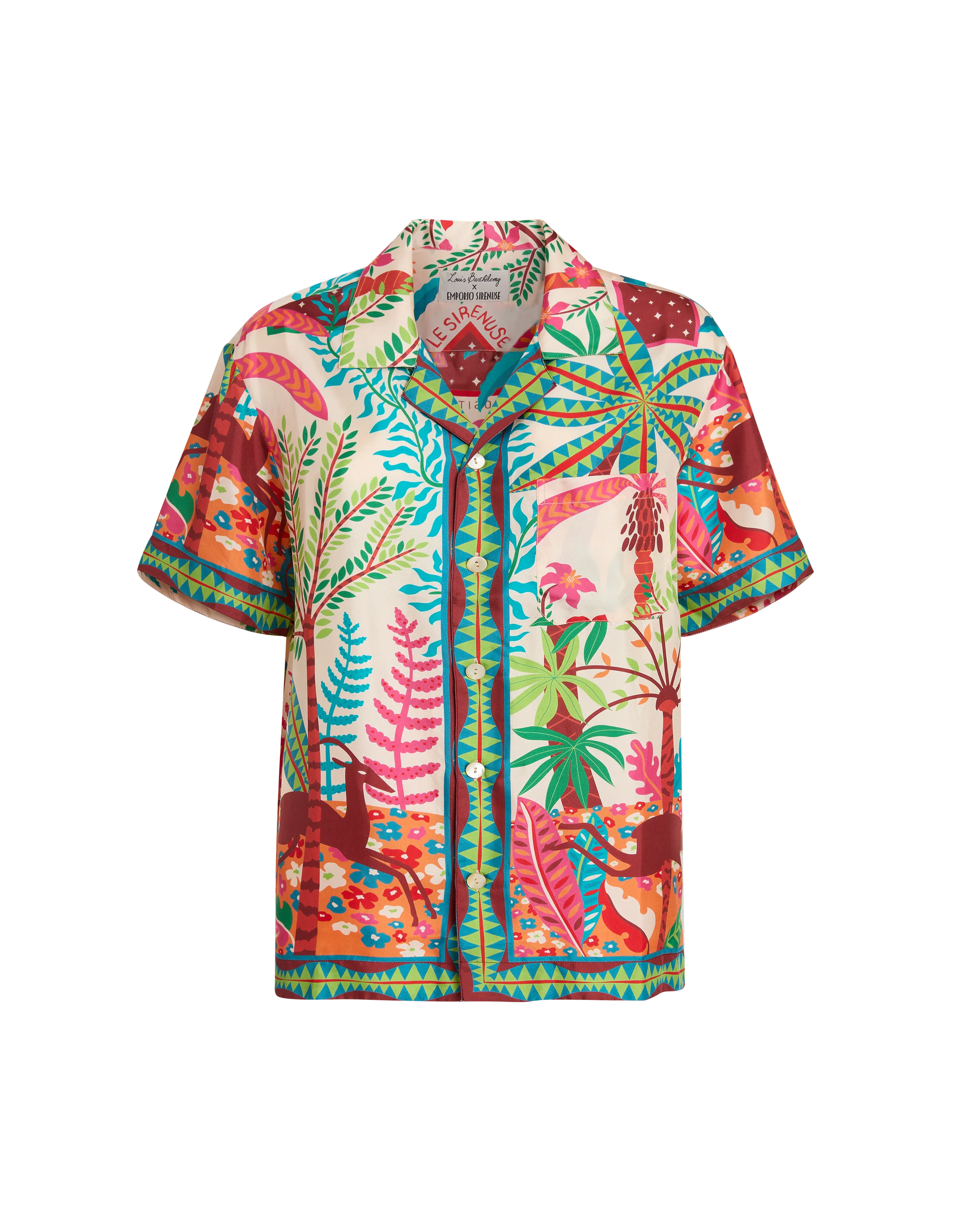 Hawaiian Shirt in Louis Barthlemy Print