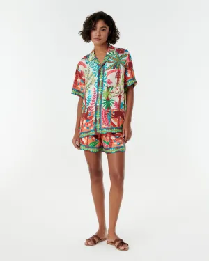 Hawaiian Shirt in Louis Barthlemy Print