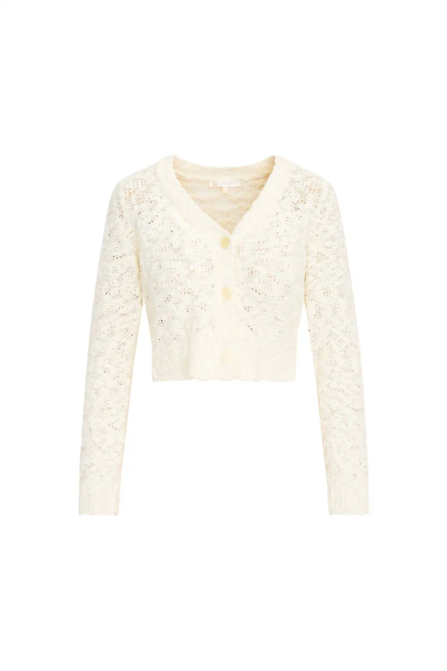 Hyacinth Cardigan In White