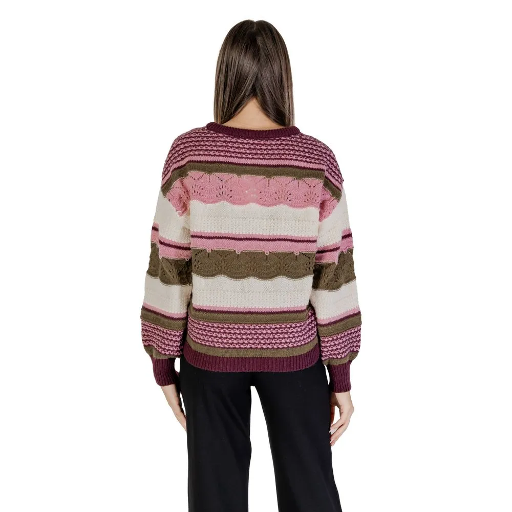 ICHI multi Polyester Polyester Women's Sweater