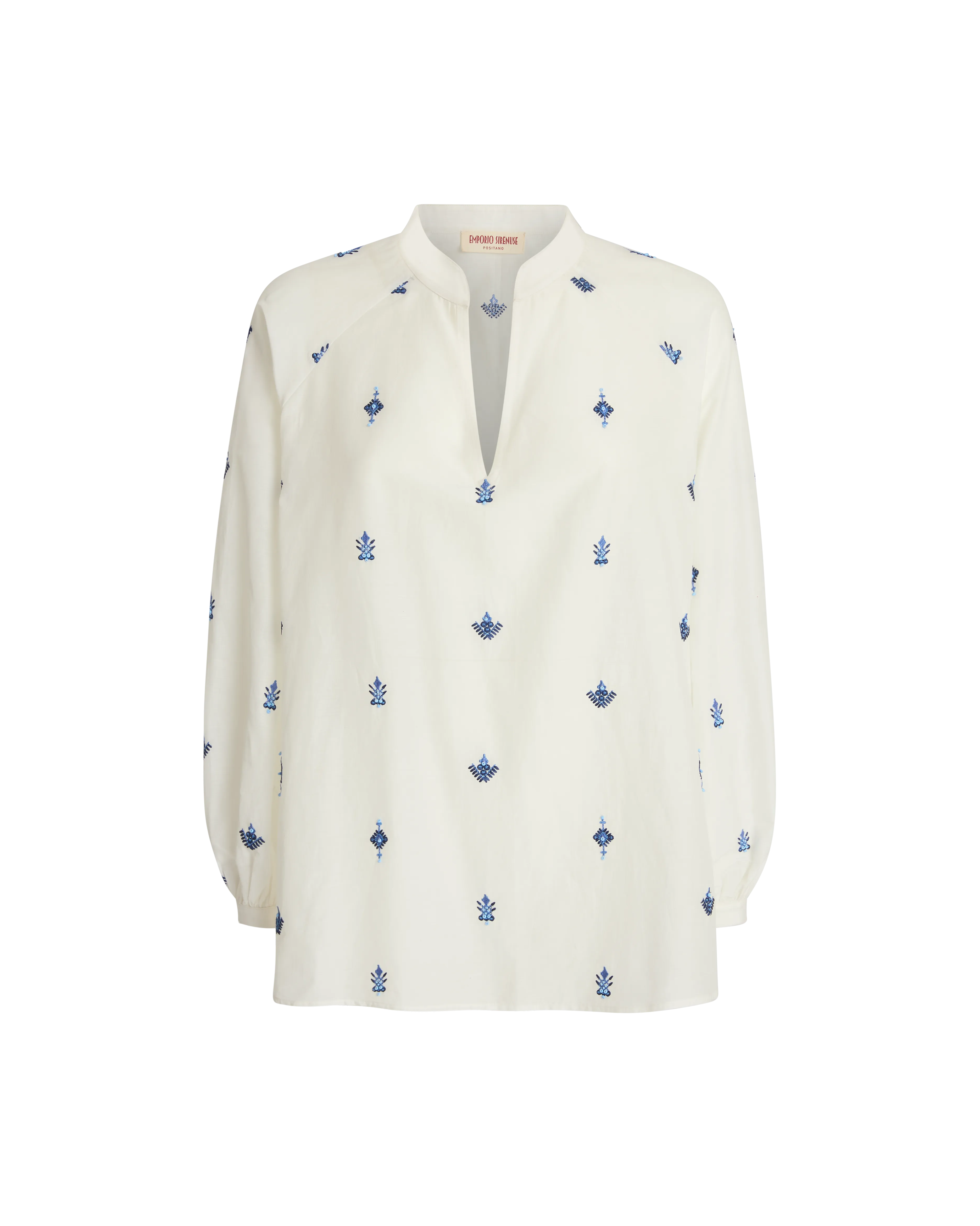 Ilizia Shirt with Astragal Embroidery
