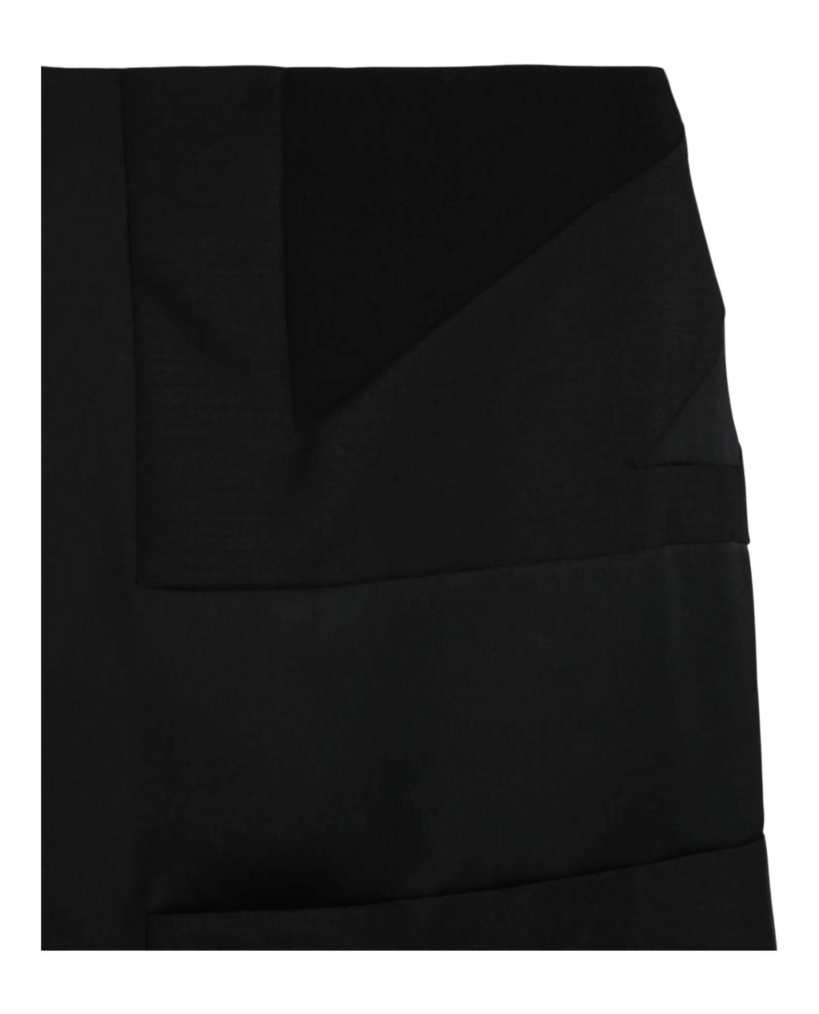 Intarsia Draped Skirt
