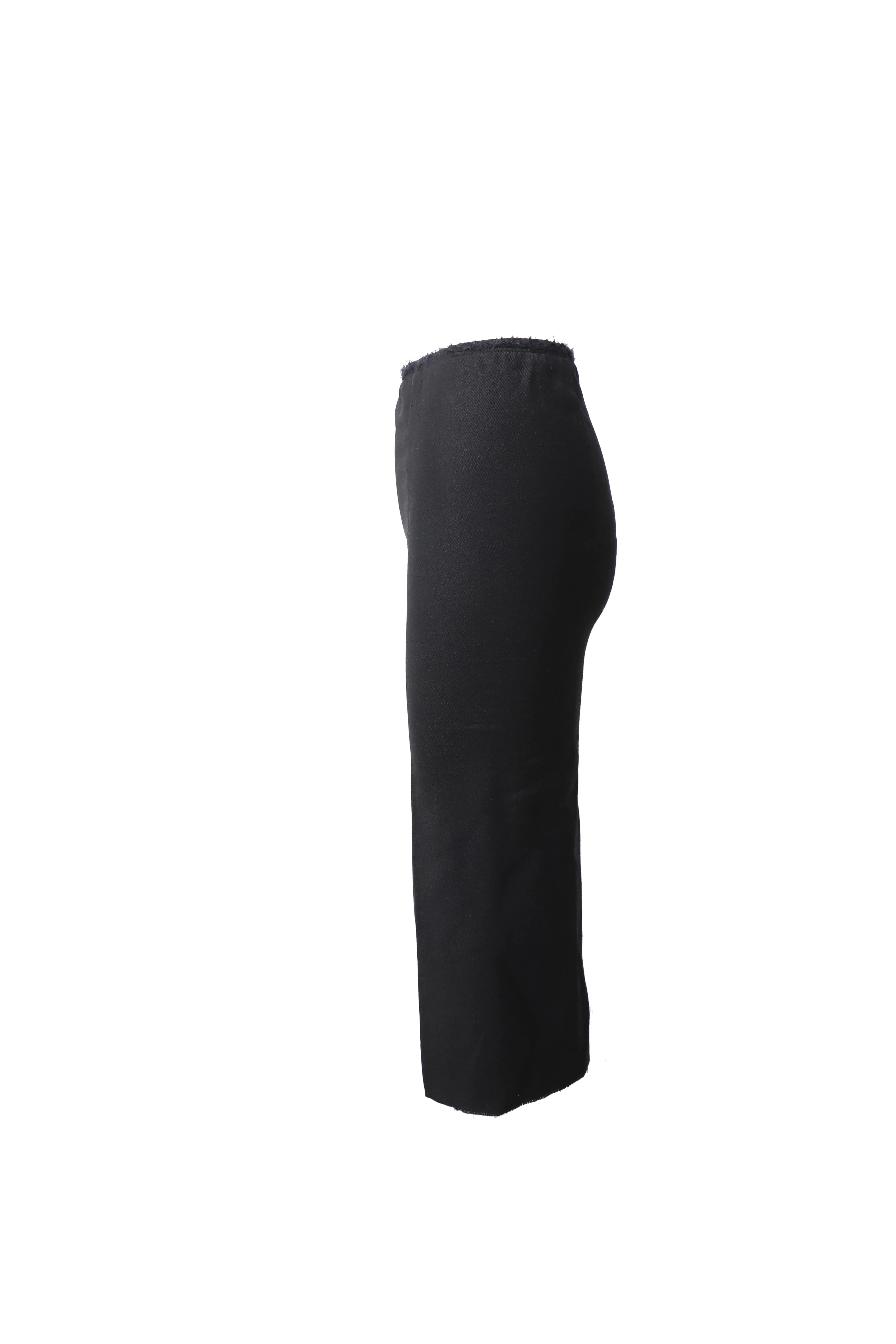 Isabel Marant Pencil Skirt in Black Lana Virgin Wool