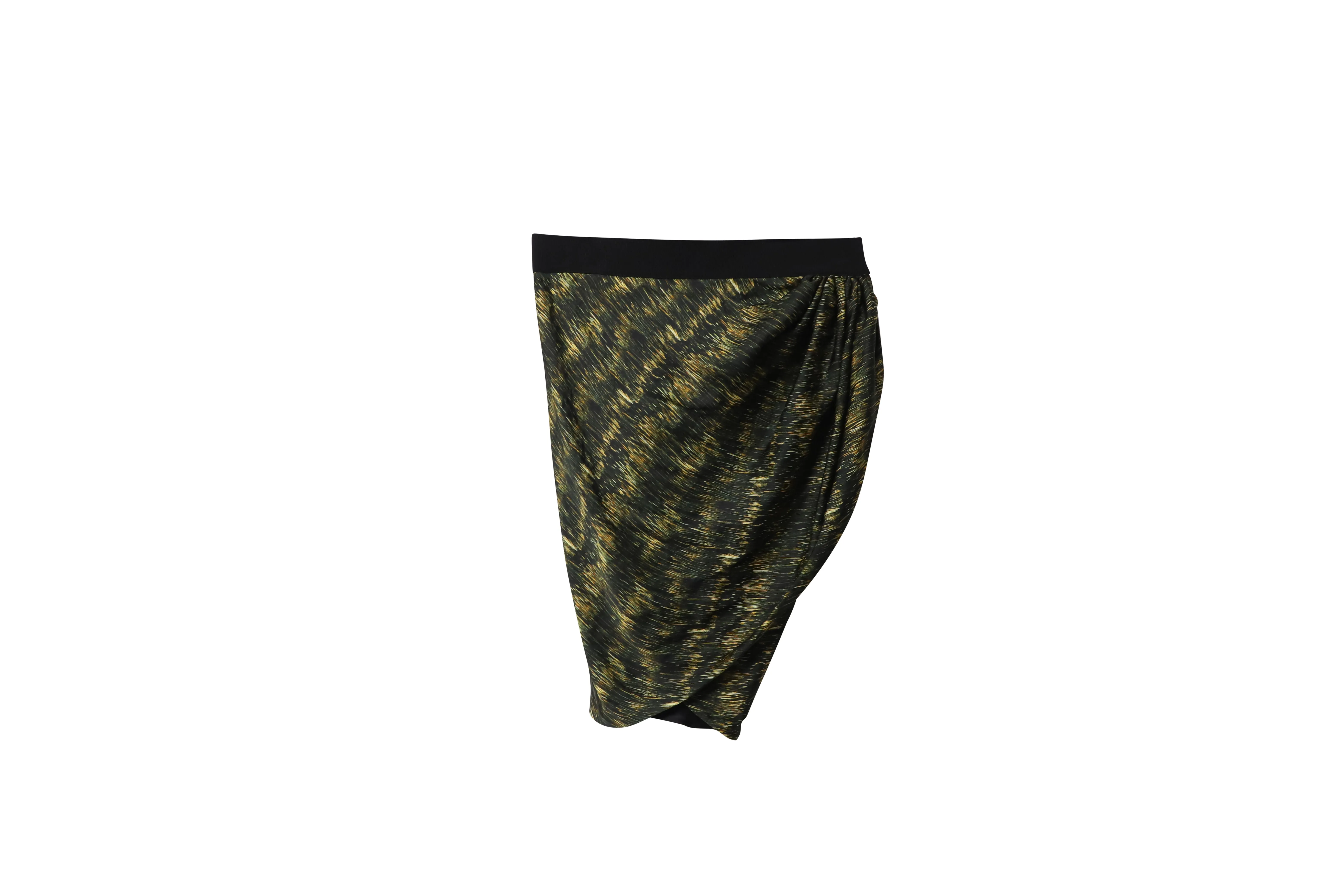 Isabel Marant Wrap-Style Skirt in Multicolor Polyester