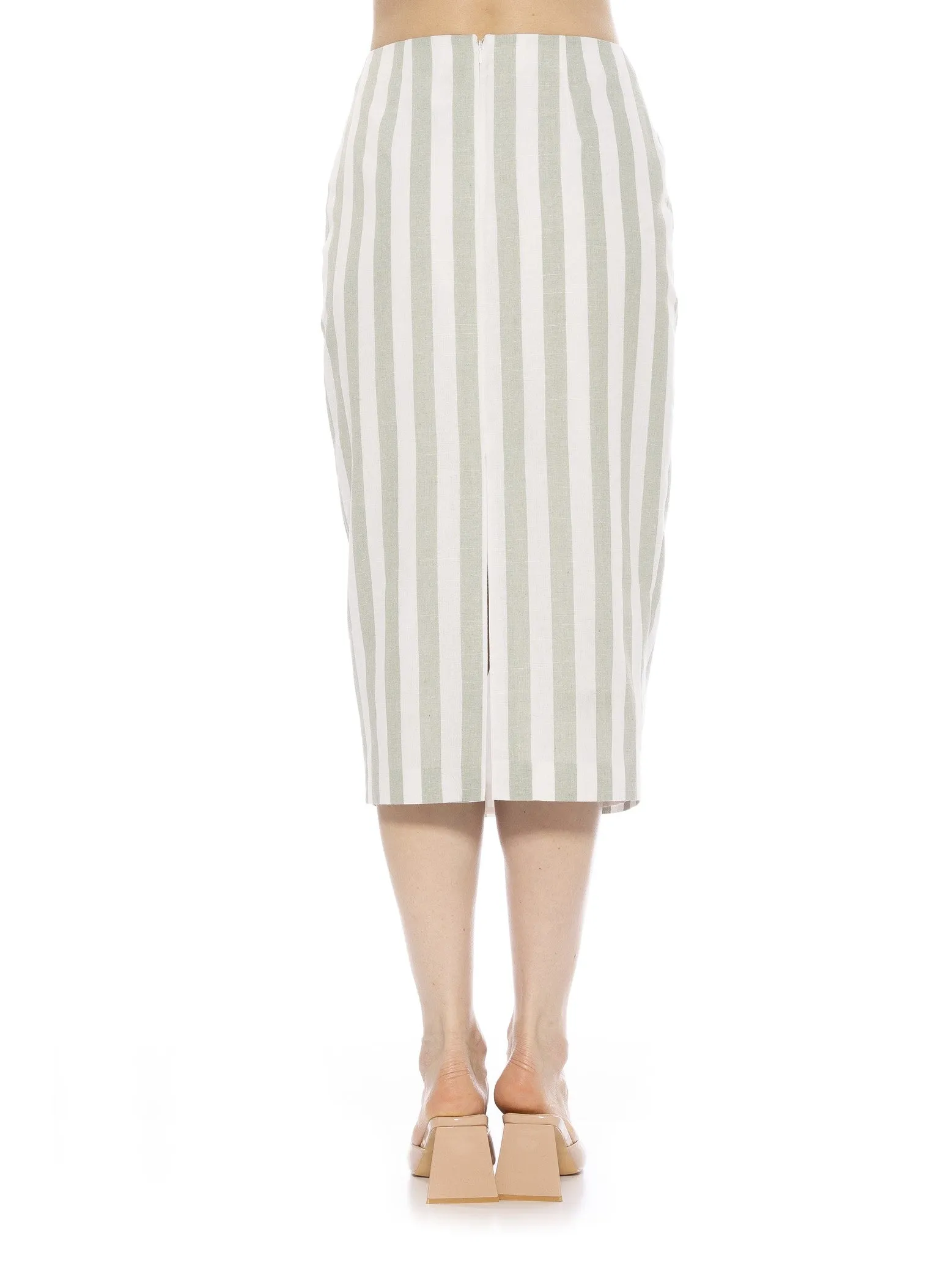 Jacki Stripe Skirt