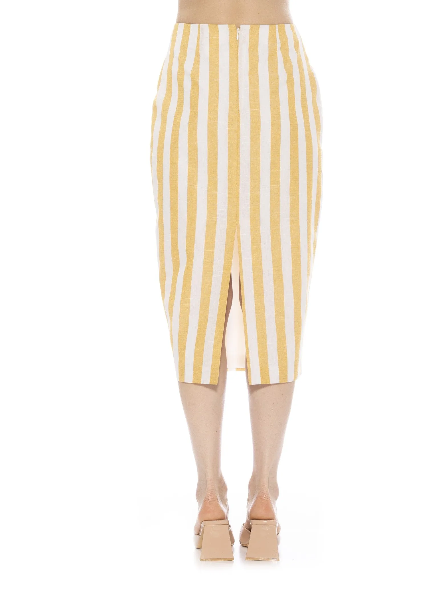 Jacki Stripe Skirt