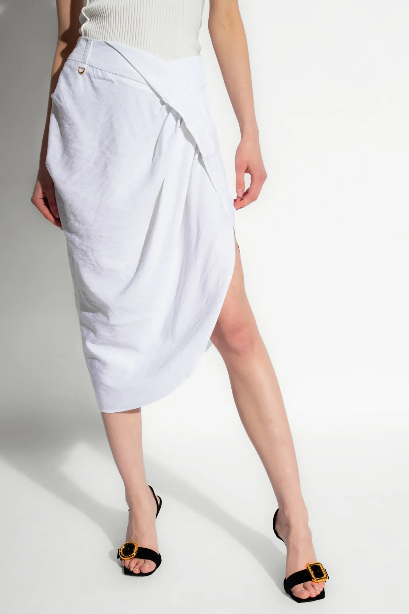Jacquemus Saudade Asymmetrical Skirt