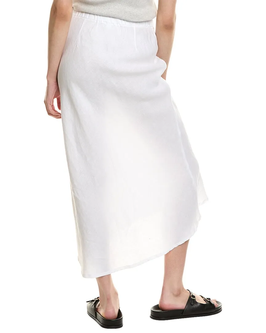 James Perse Bias Cut Linen Skirt