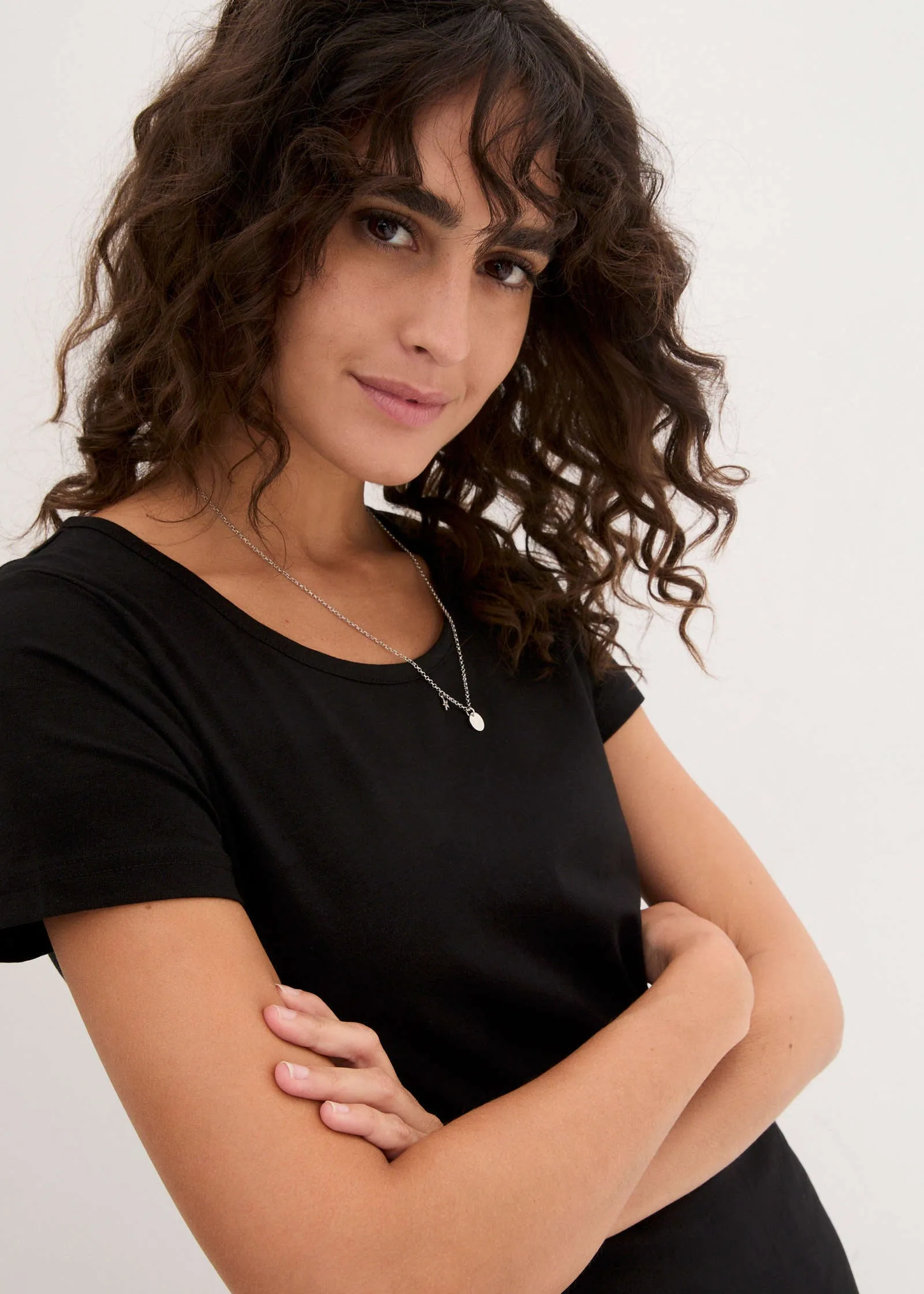 Jersey Mini Dress - Black