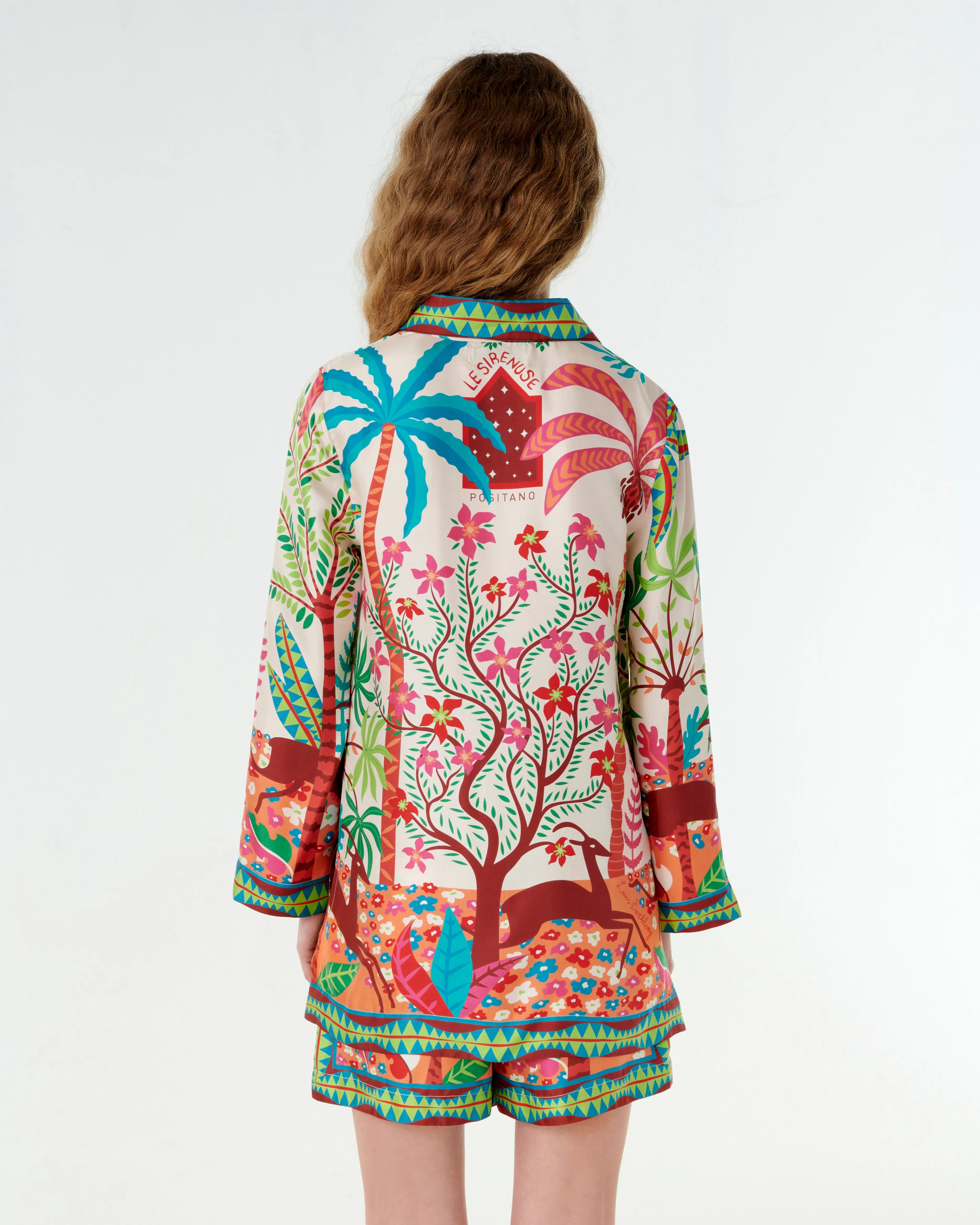 Jia Tunic in Louis Barthlemy Print