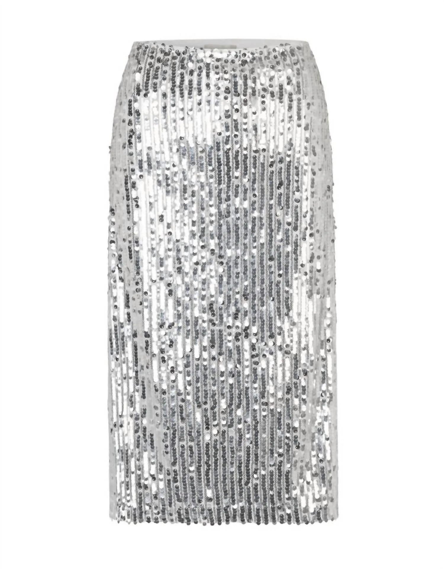 Jolette Skirt In Silver Mermaid