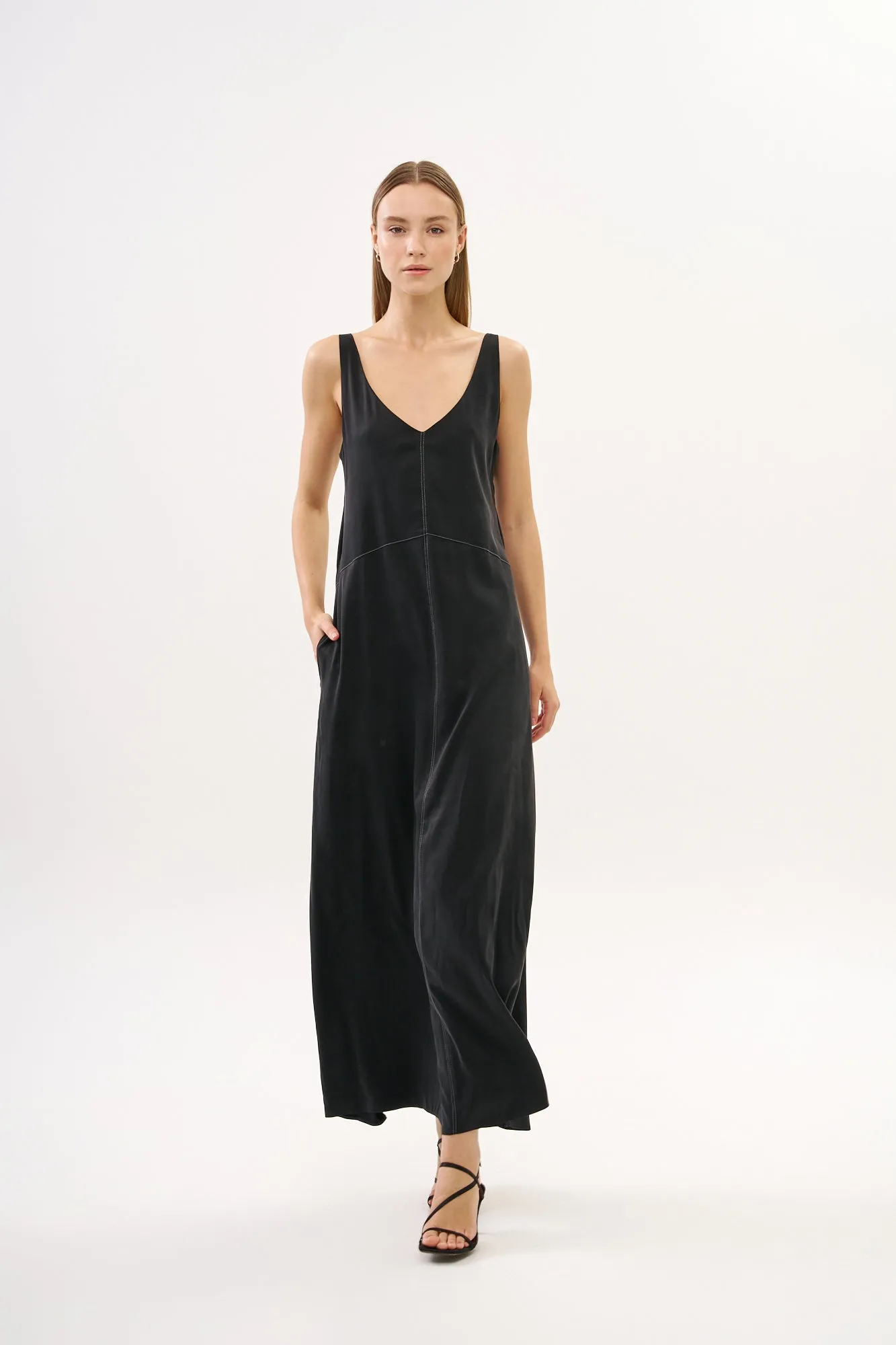 Kate Cupro Dress Black