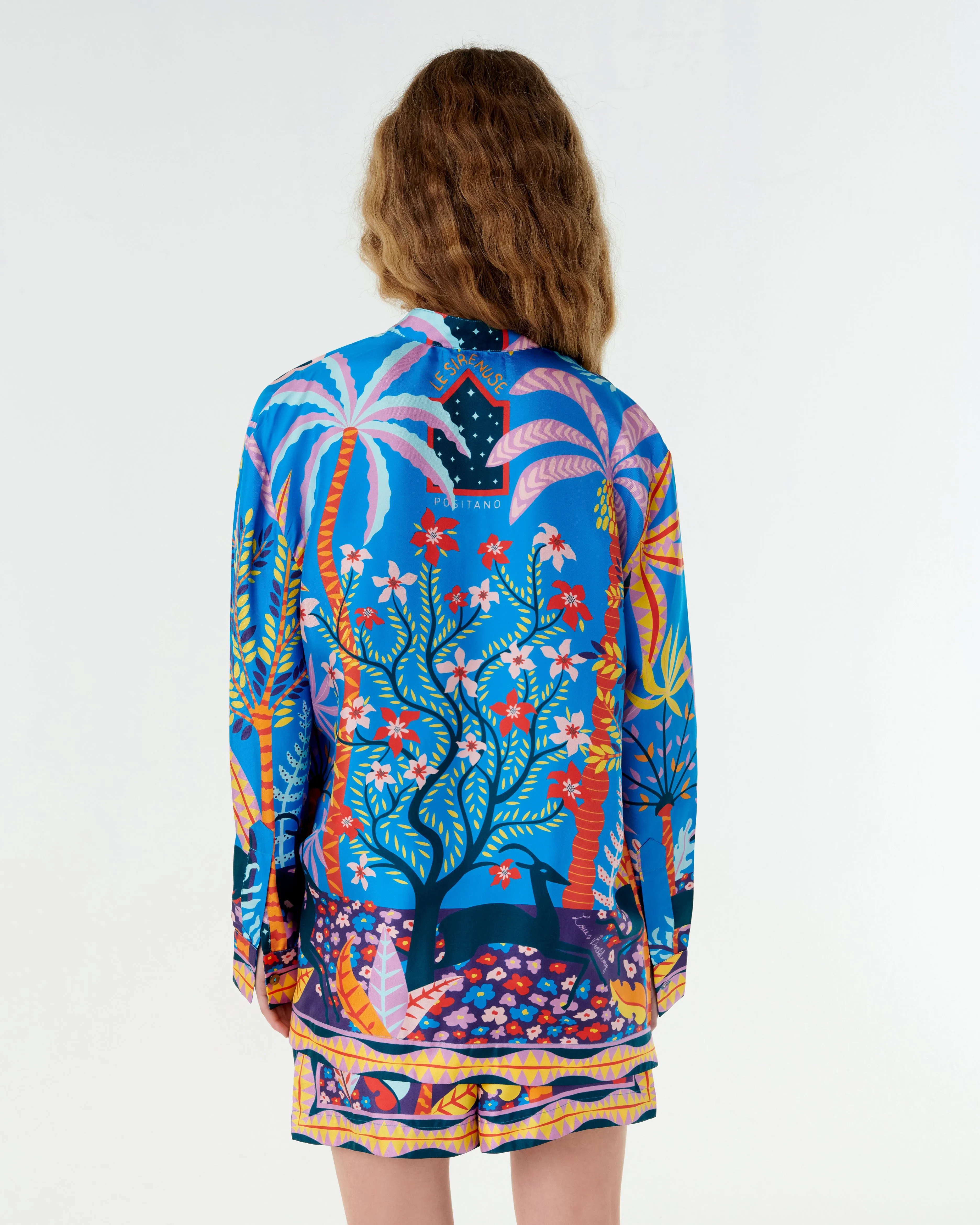 Kelsy Shirt in Louis Barthlemy Print