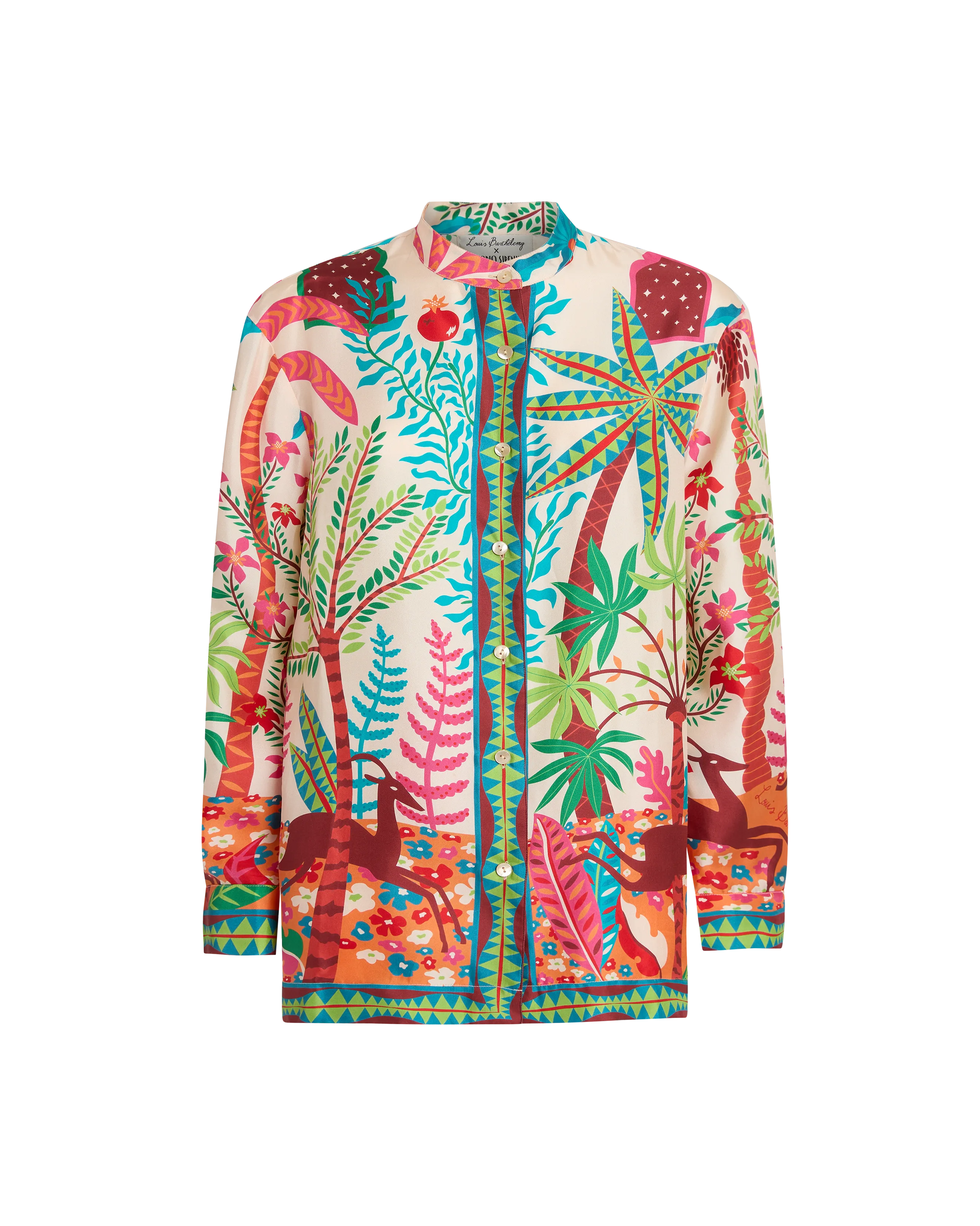 Kelsy Shirt in Louis Barthlemy Print