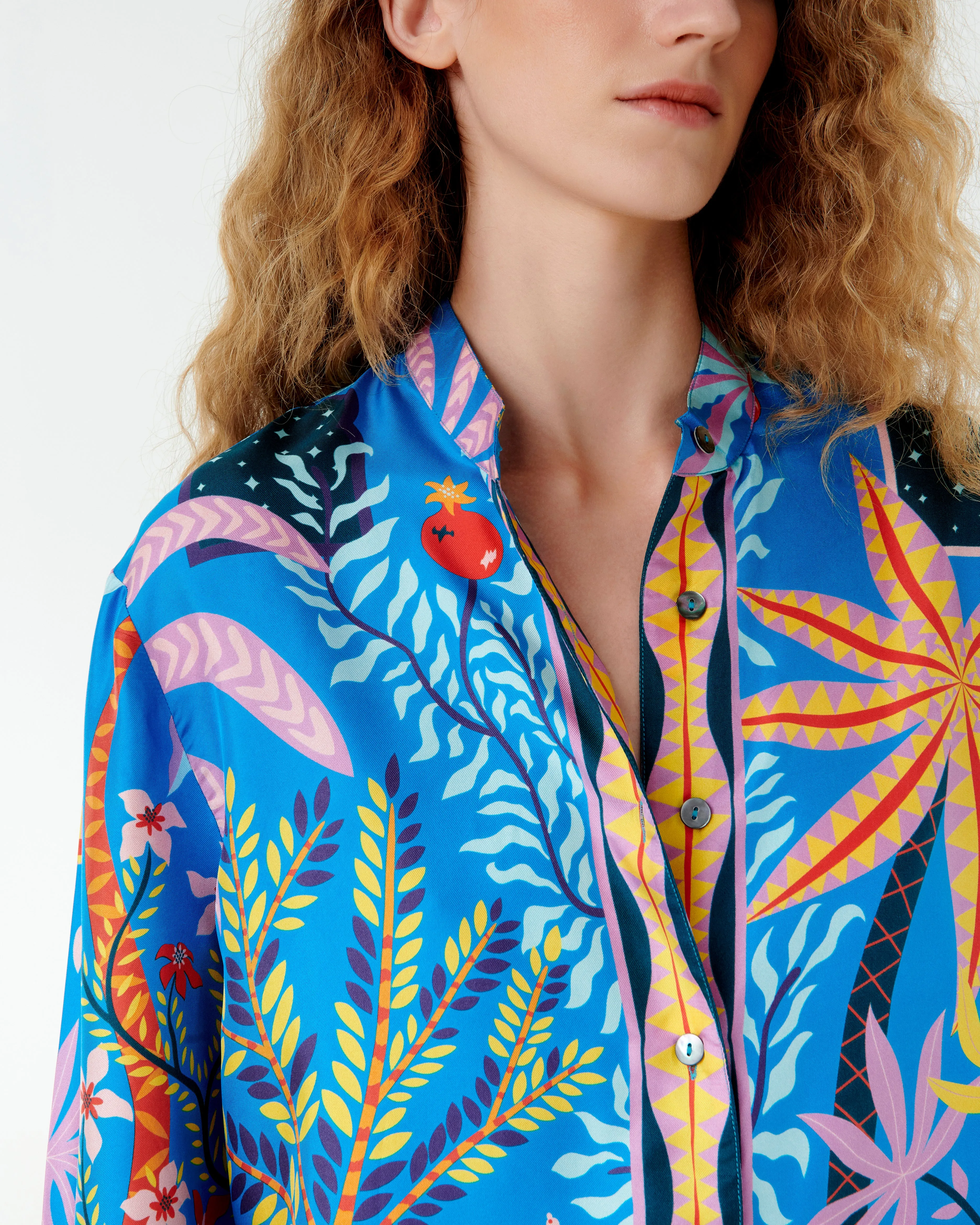 Kelsy Shirt in Louis Barthlemy Print