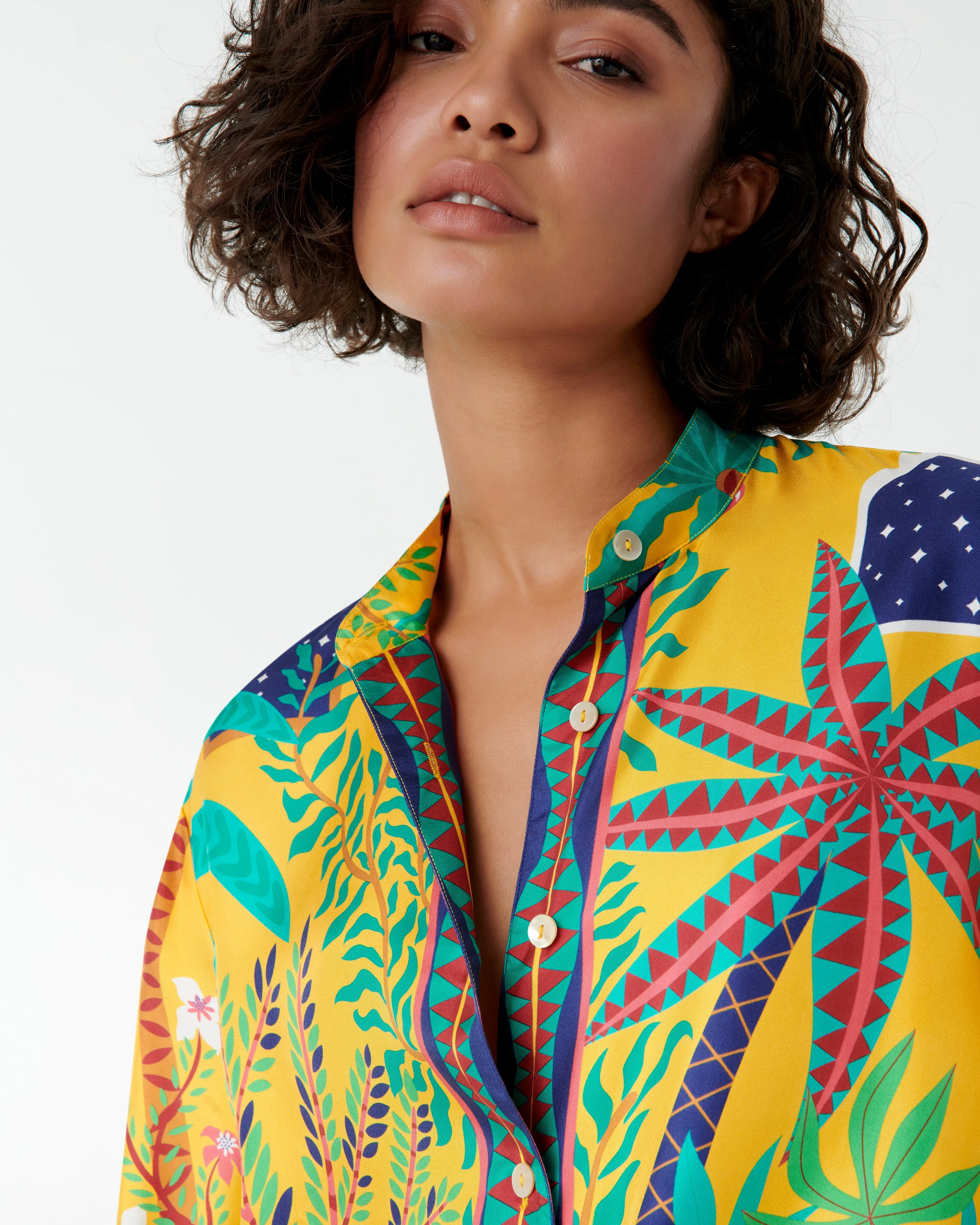 Kelsy Shirt in Louis Barthlemy Print