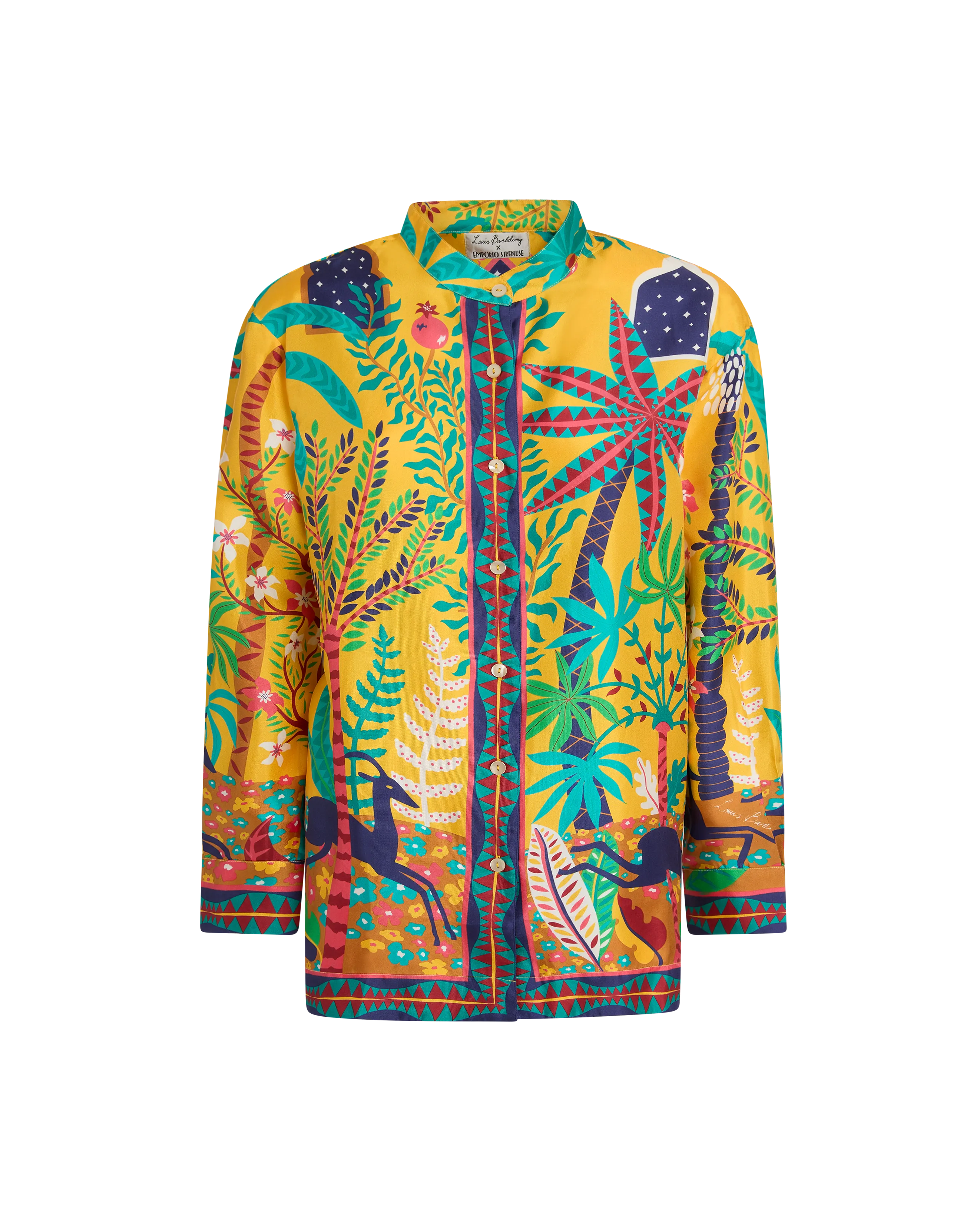 Kelsy Shirt in Louis Barthlemy Print