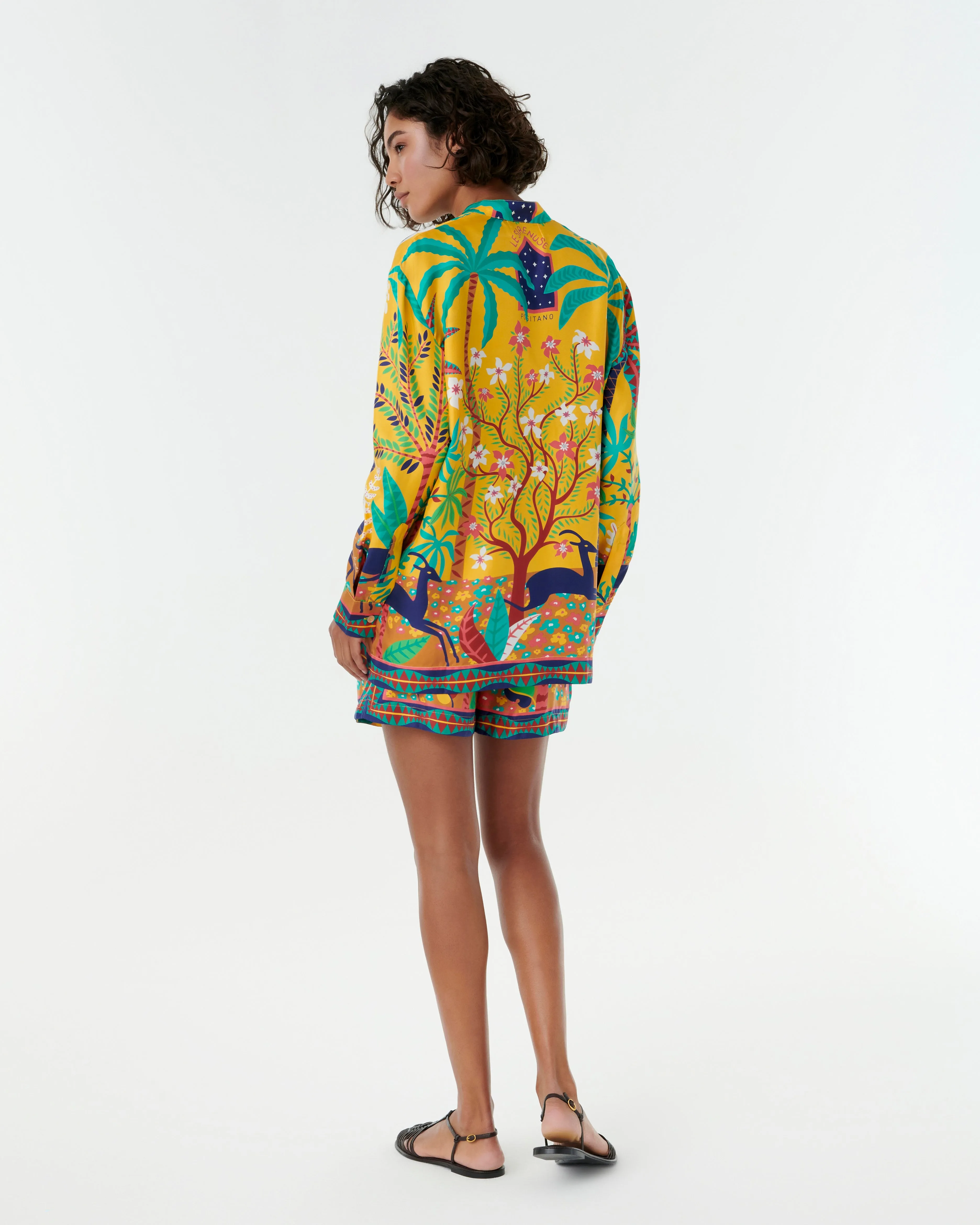 Kelsy Shirt in Louis Barthlemy Print