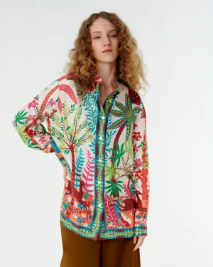 Kelsy Shirt in Louis Barthlemy Print
