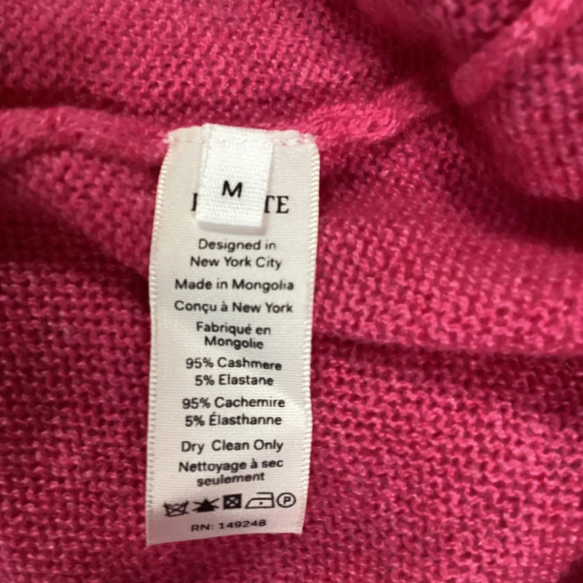 Khaite Jo Sweater in Pink Cashmere