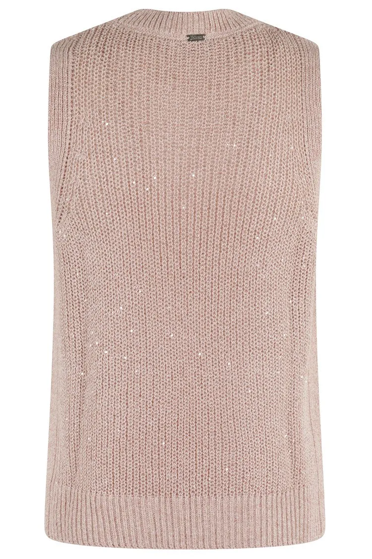 Knitted Top With Side Openings