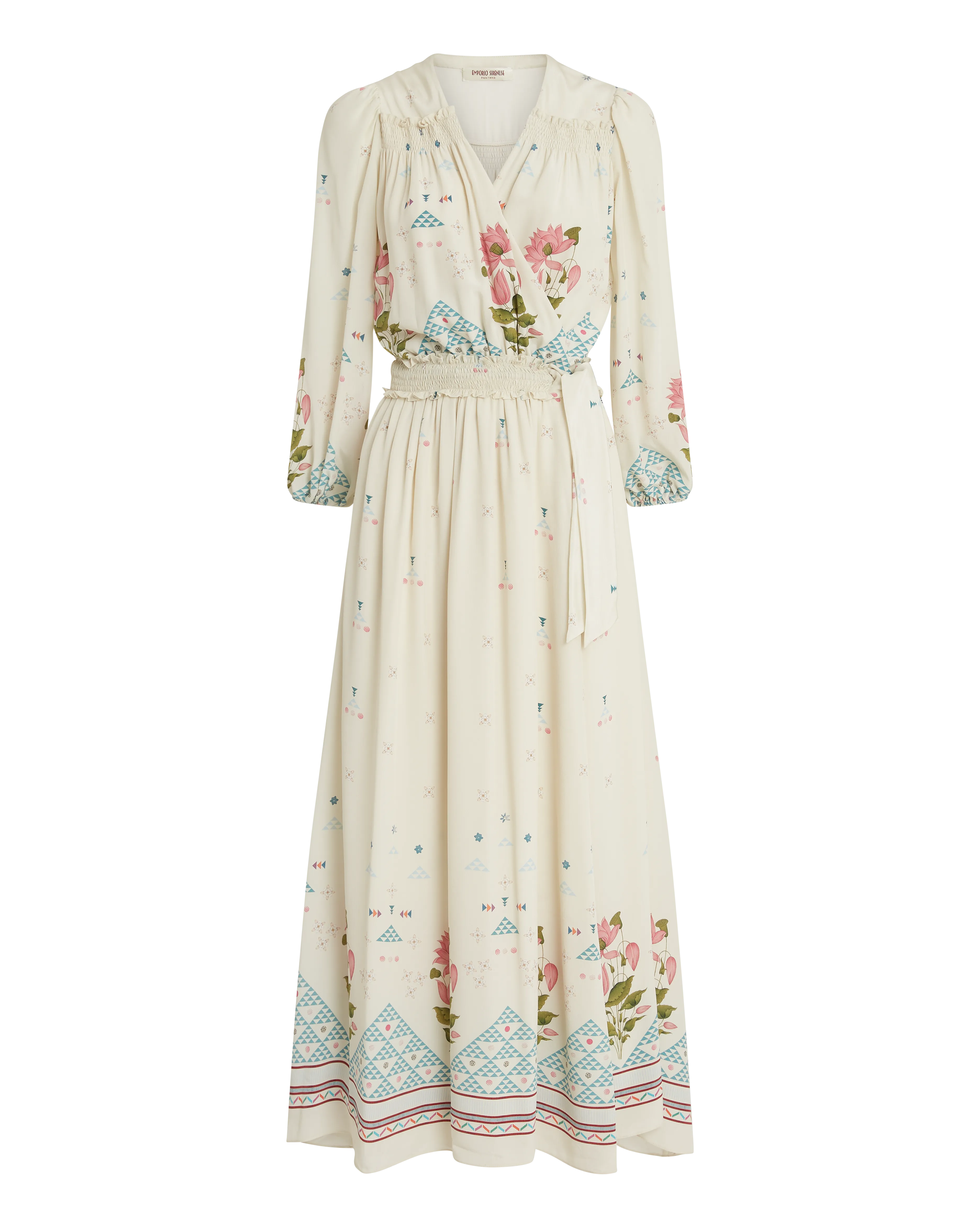 Lavinia Dress in Indian Rose Print