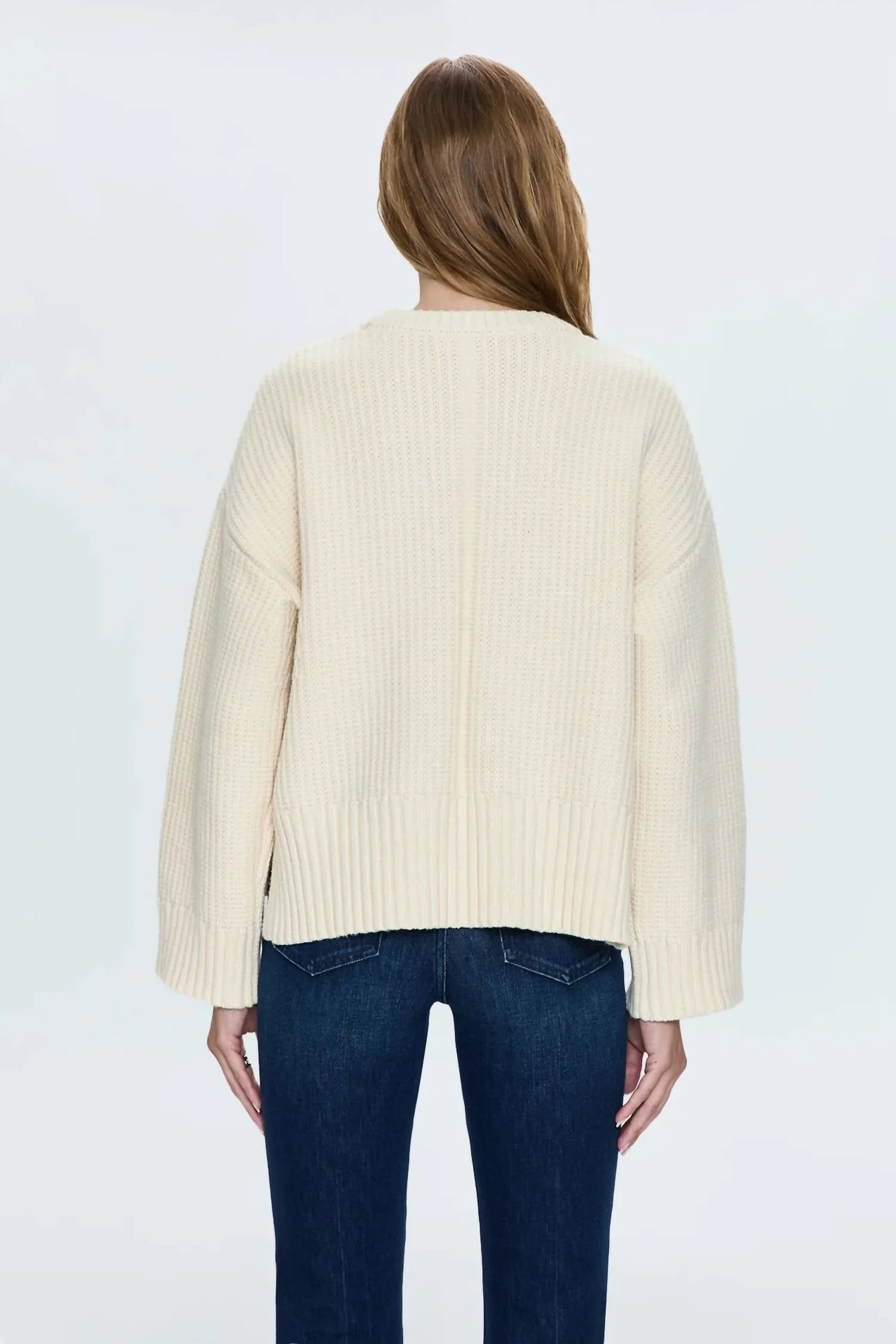 Leigh Sweater In Ivory