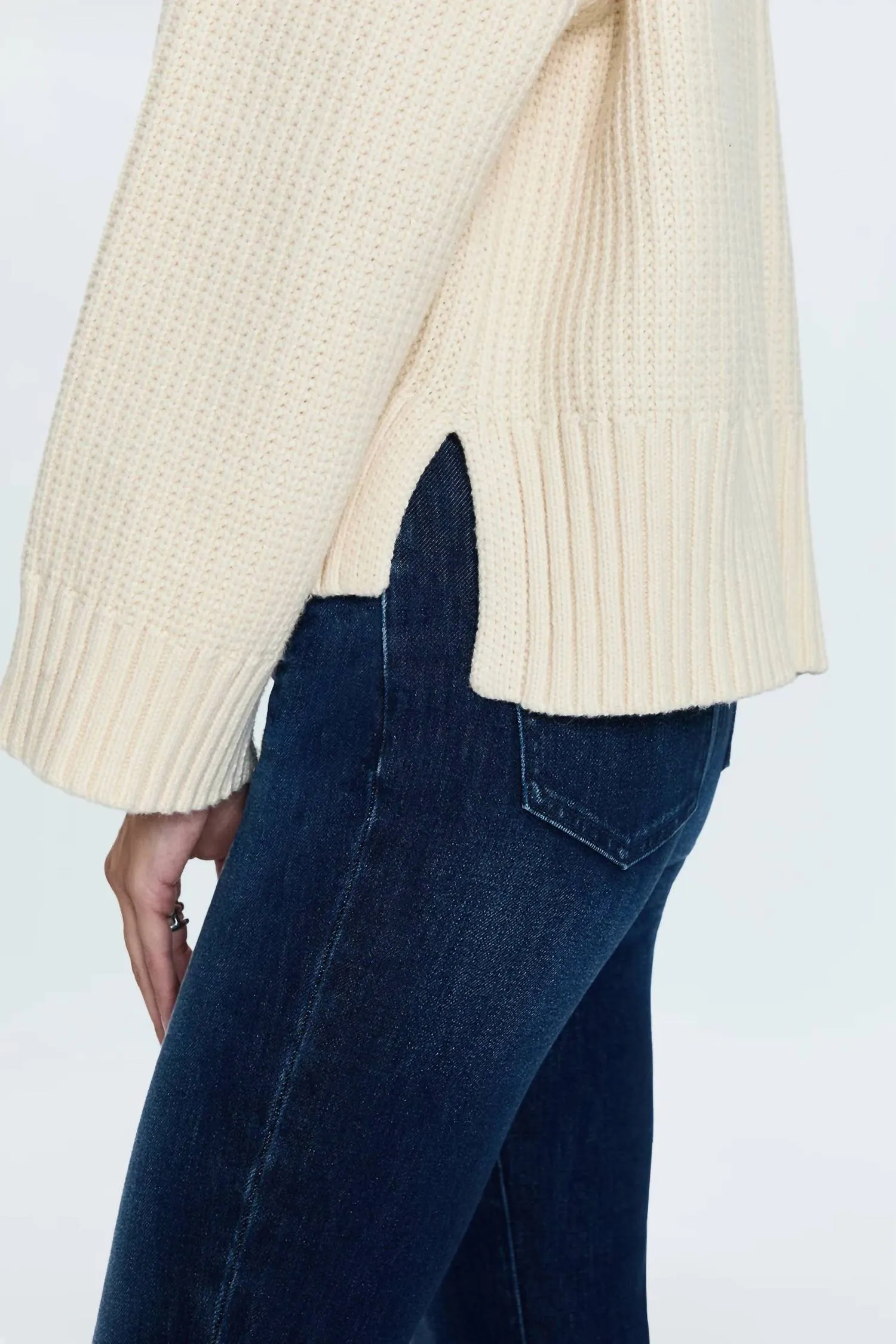 Leigh Sweater In Ivory
