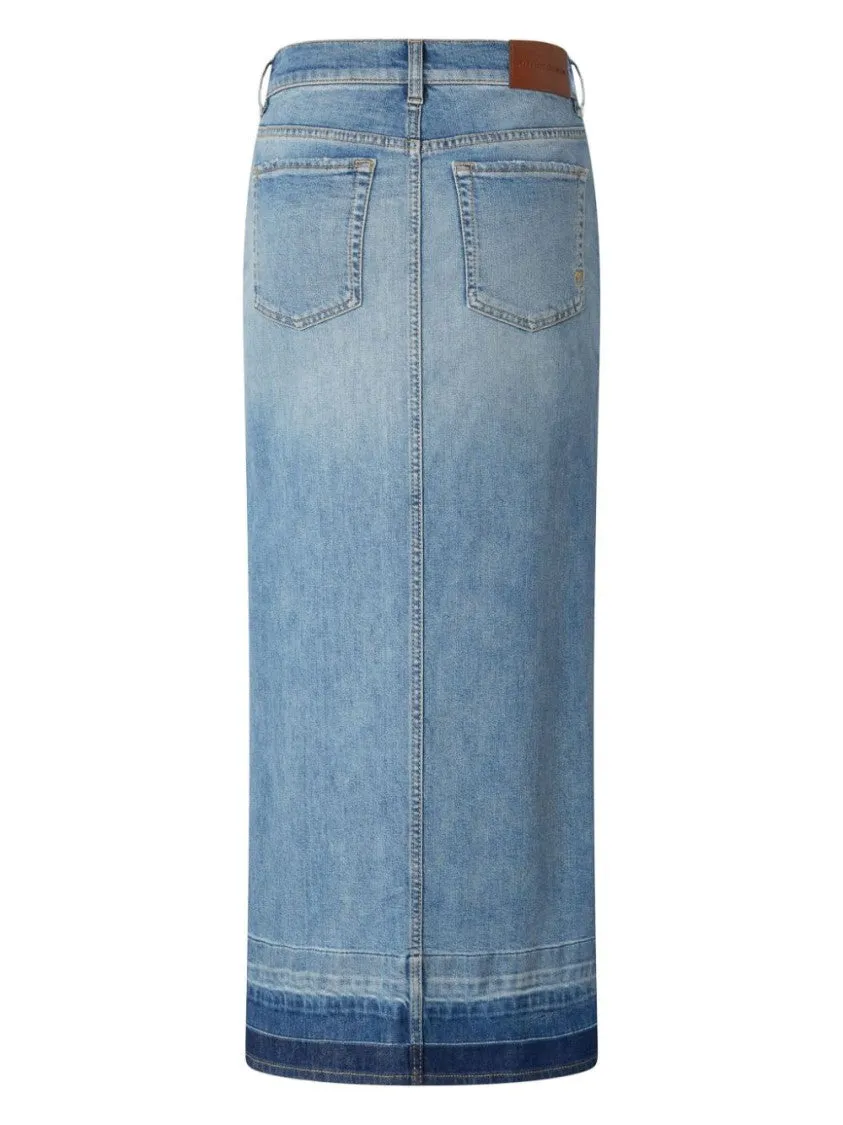 Light Blue Denim Skirt