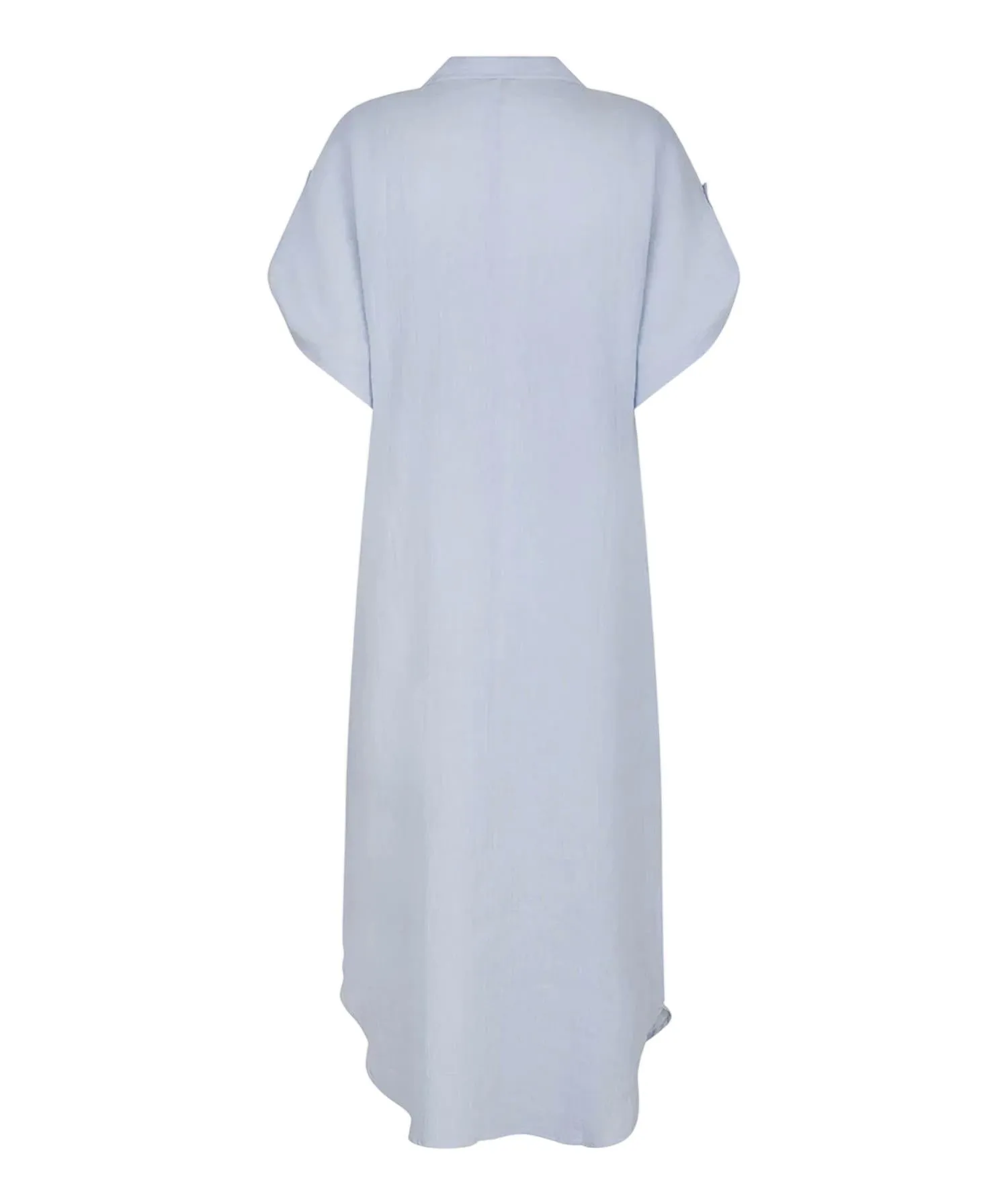 Linen Dress In Blue