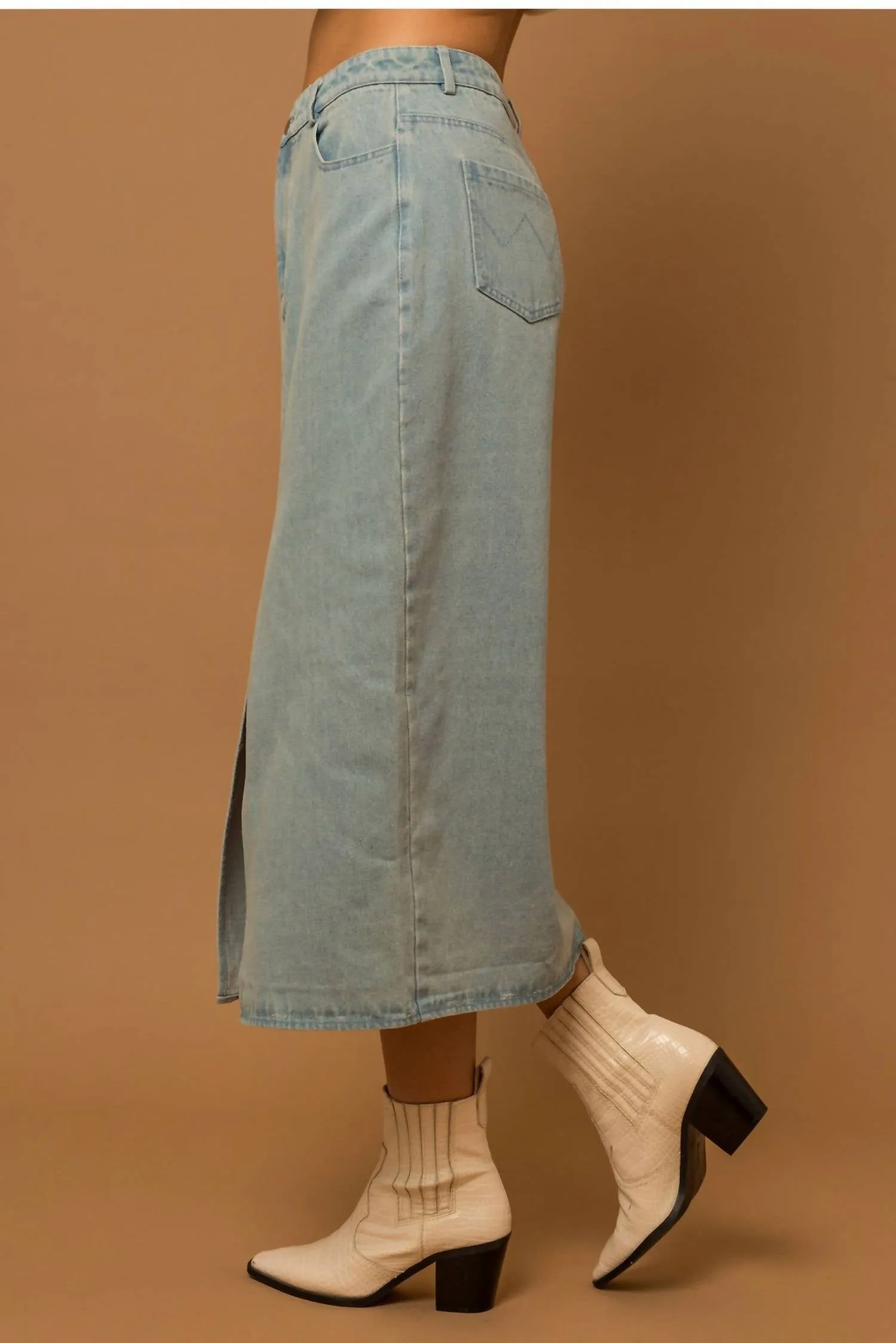 Lola Skirt In Denim