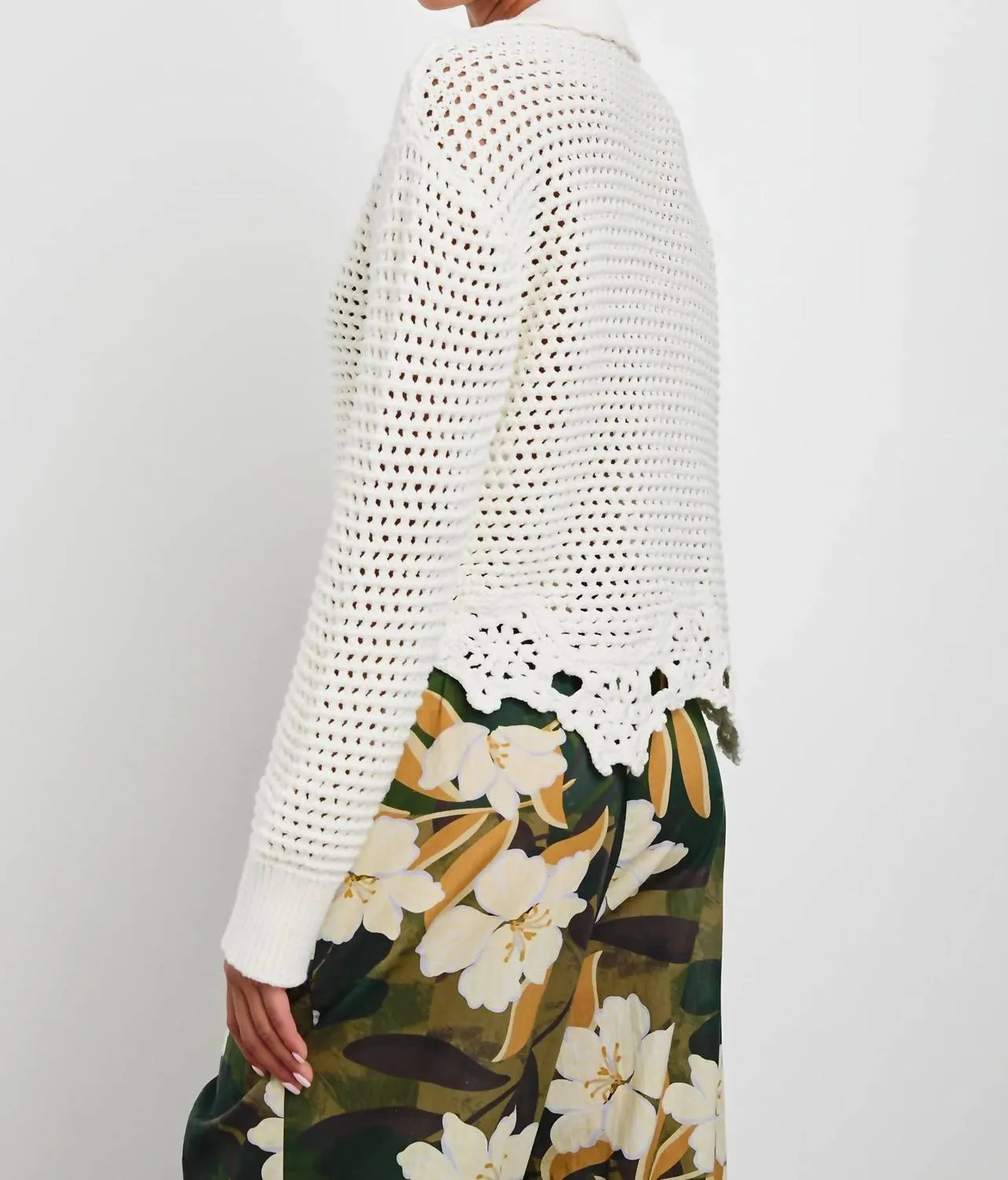 Louise Sweater In Ivory