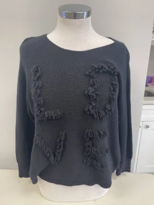 Love Sweater In Black