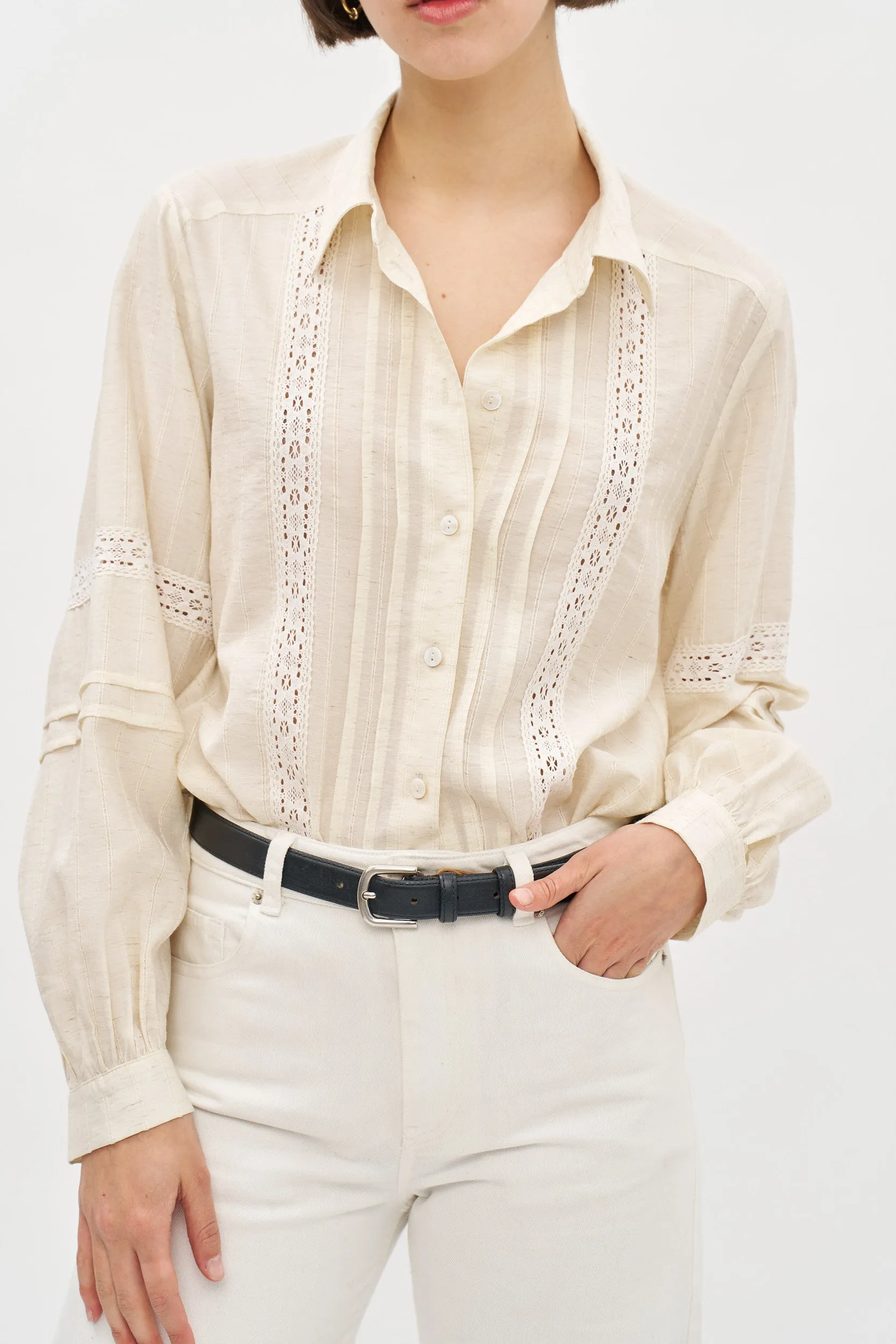 Lucy Blouse Beige
