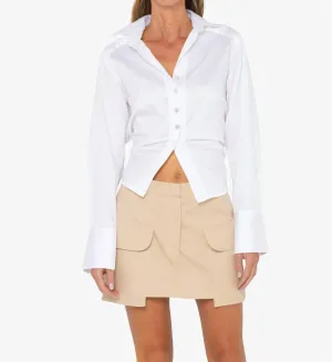 Lumi Skirt In Light Beige
