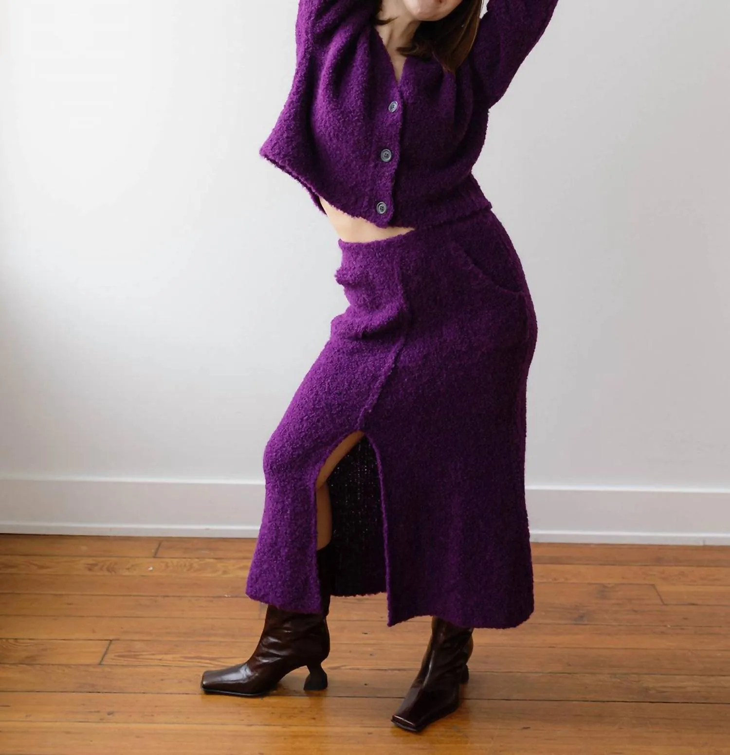 Margot Skirt In Purple