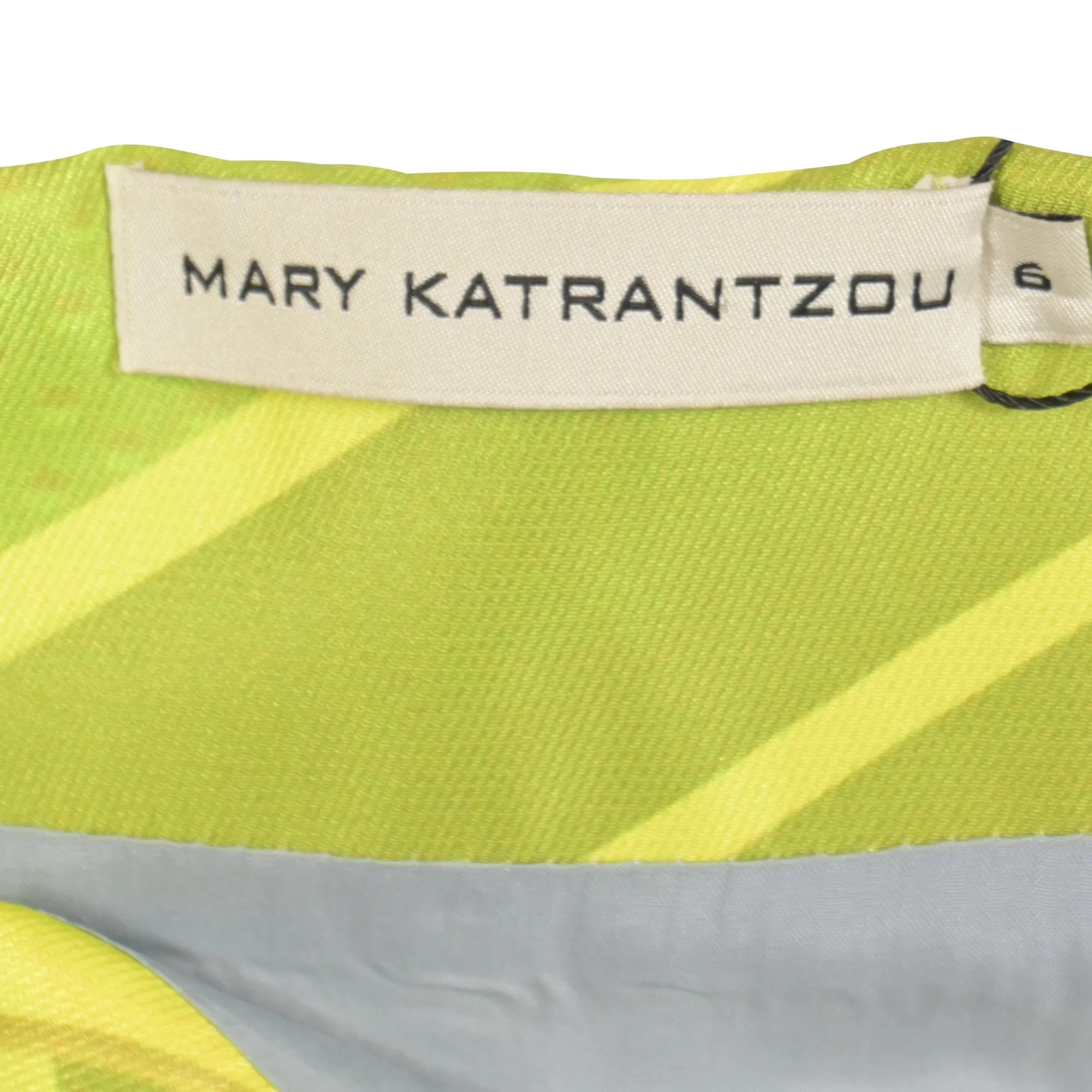 Mary Katrantzou Printed Mini Pencil Skirt in Multicolor Viscose